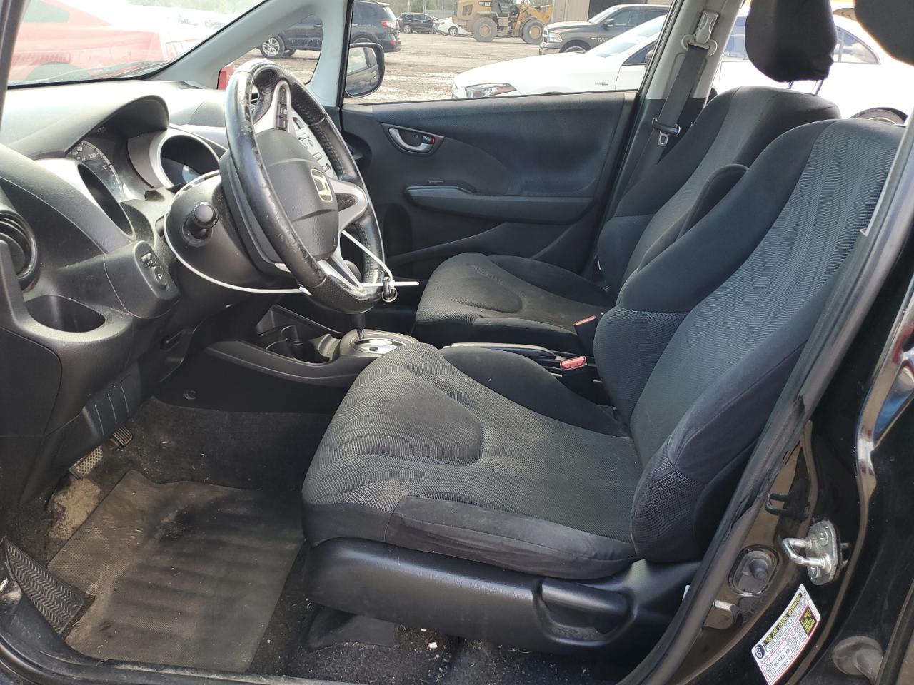 2010 Honda Fit Sport Black vin: JHMGE8H47AS024225
