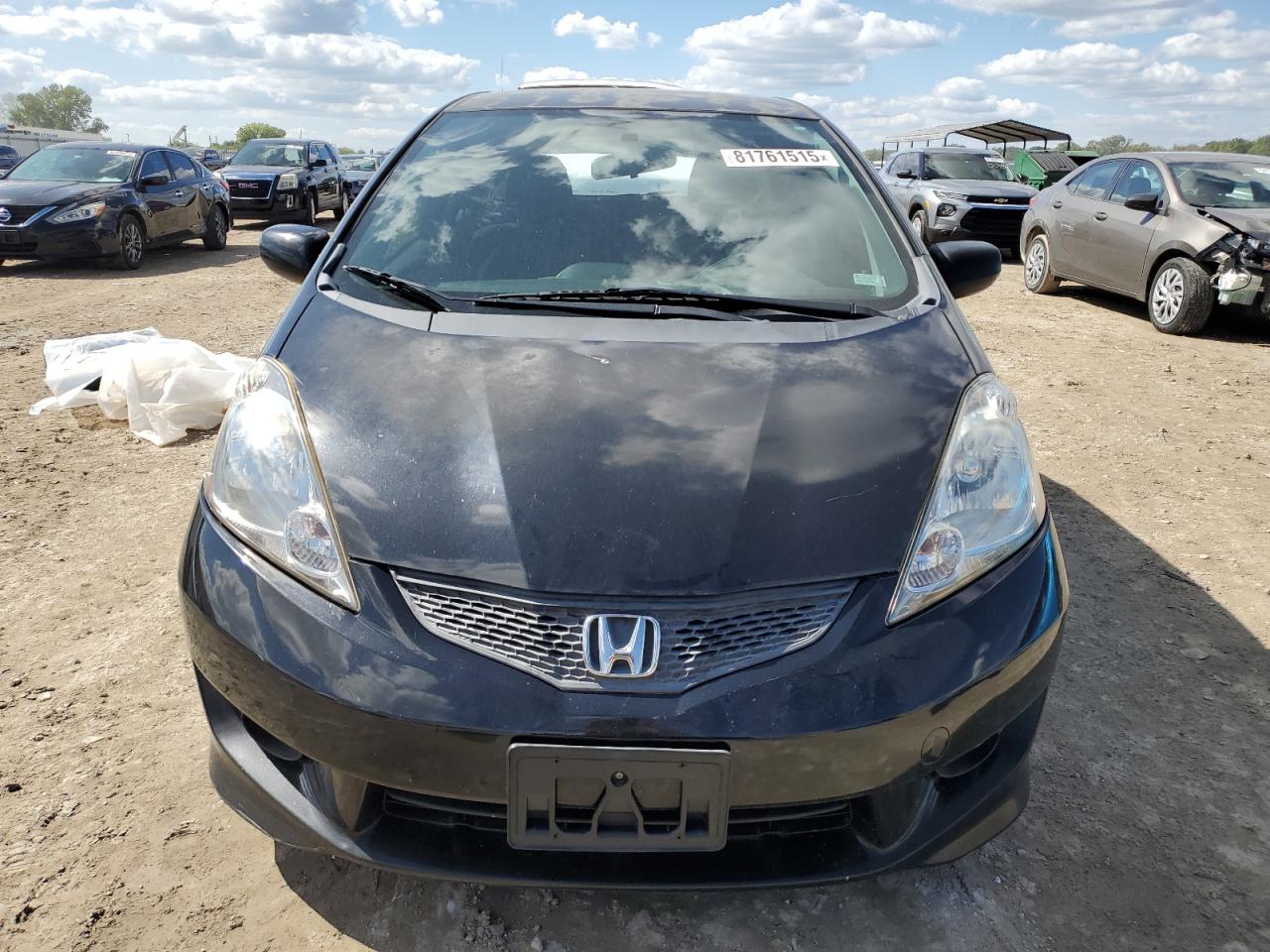 2010 Honda Fit Sport Black vin: JHMGE8H47AS024225