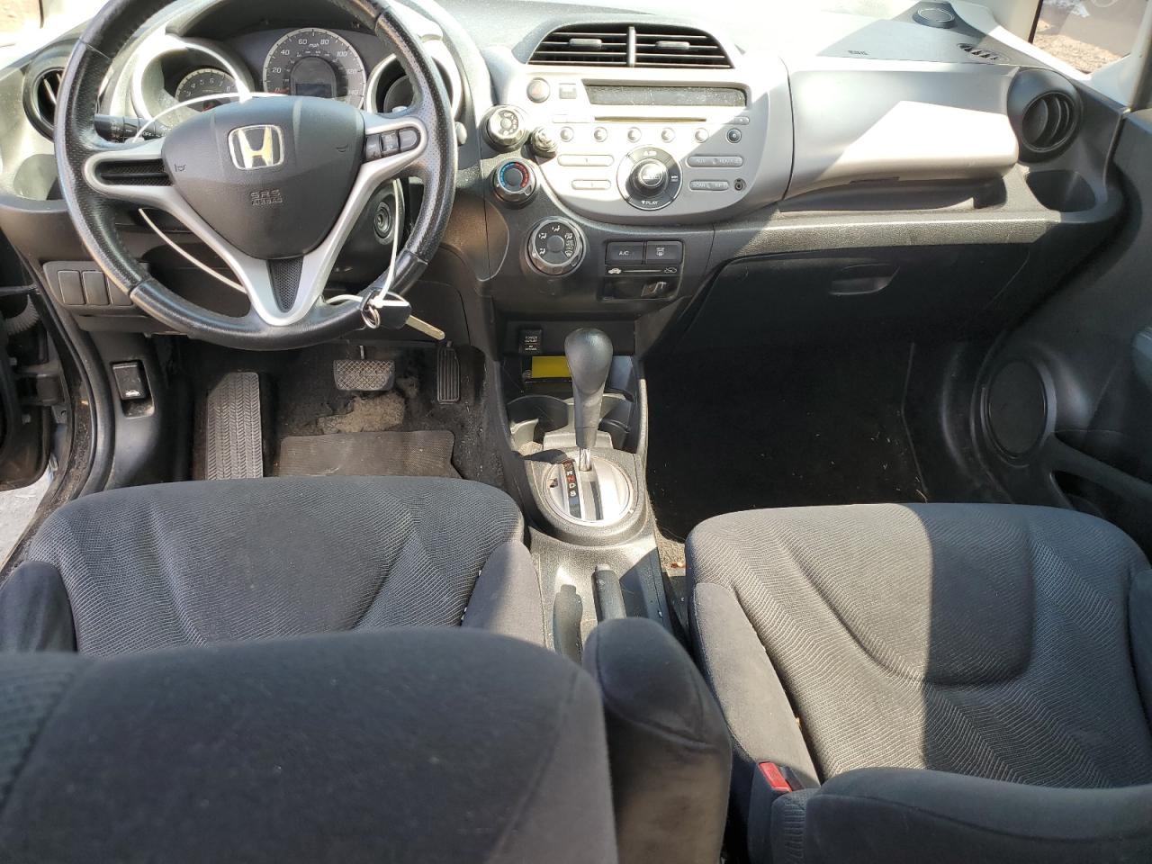 2010 Honda Fit Sport Black vin: JHMGE8H47AS024225