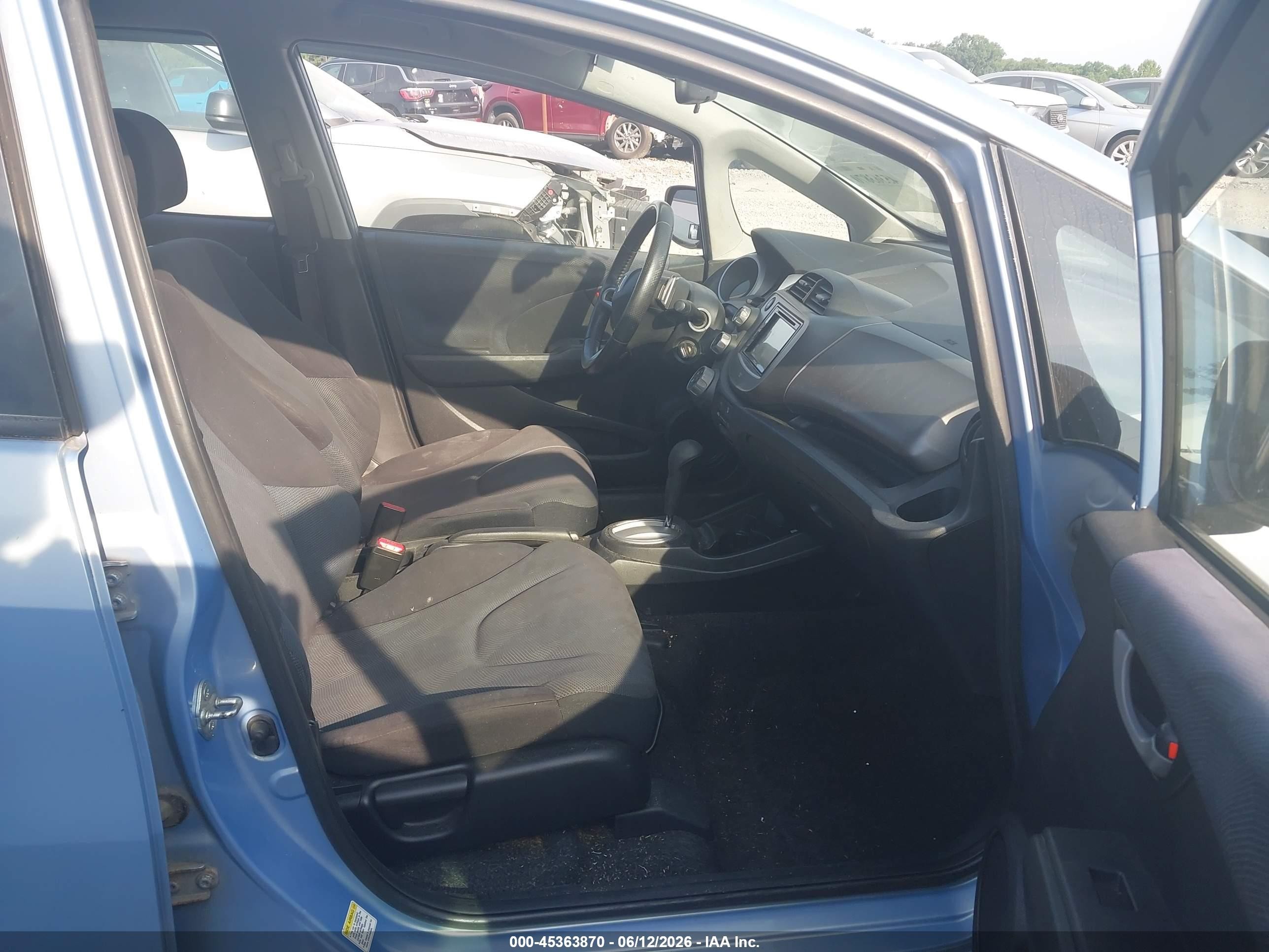 2010 Honda Fit Sport Blue vin: JHMGE8H48AC000672