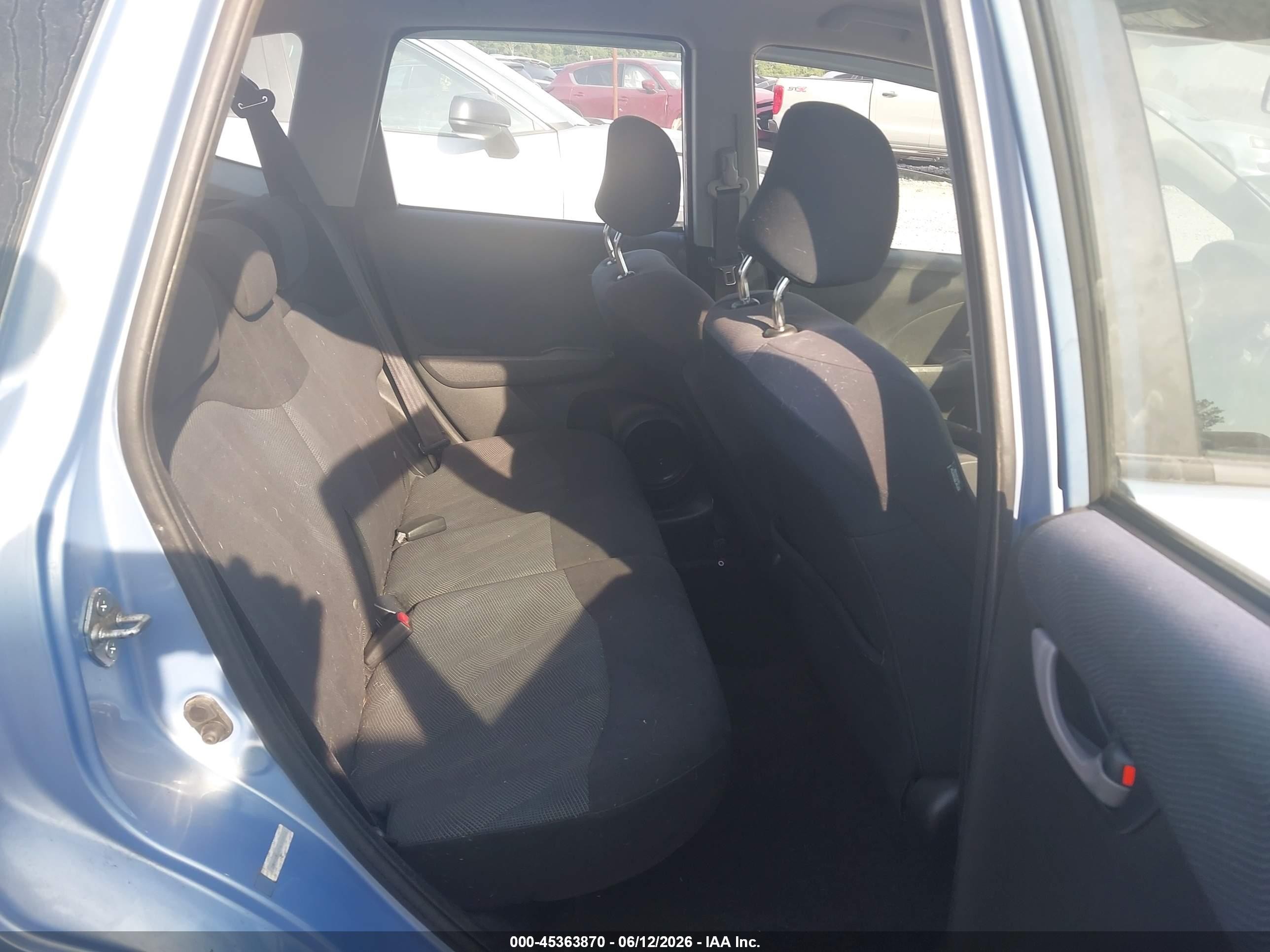 2010 Honda Fit Sport Blue vin: JHMGE8H48AC000672