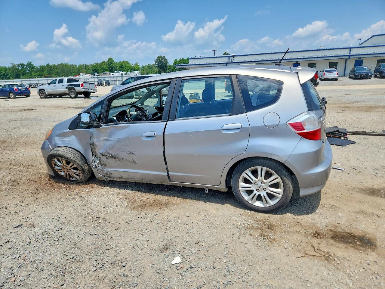 2010 Honda Fit Sport Угольный vin: JHMGE8H48AC006164