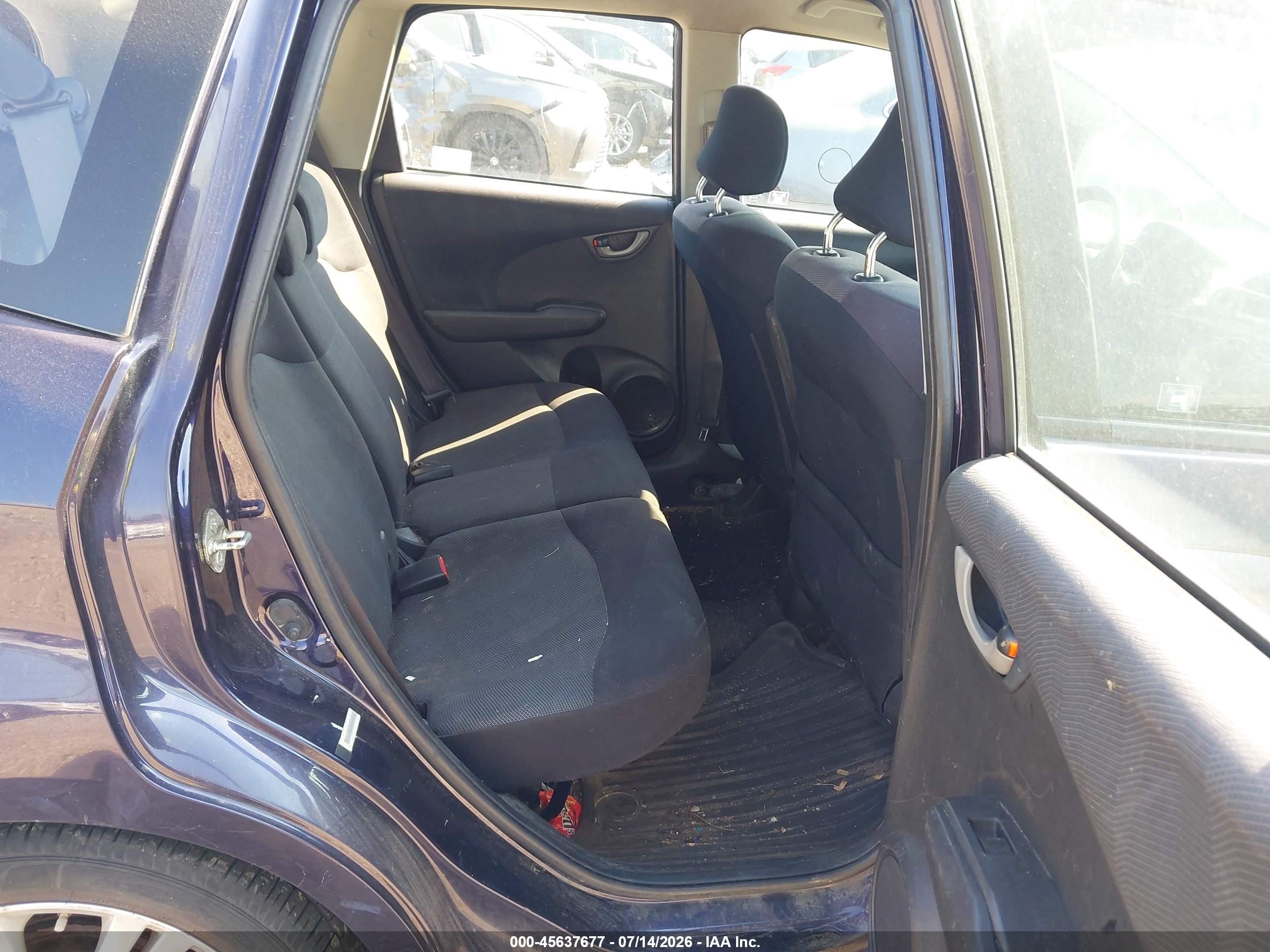 2010 Honda Fit Sport Фиолетовый vin: JHMGE8H48AC008514