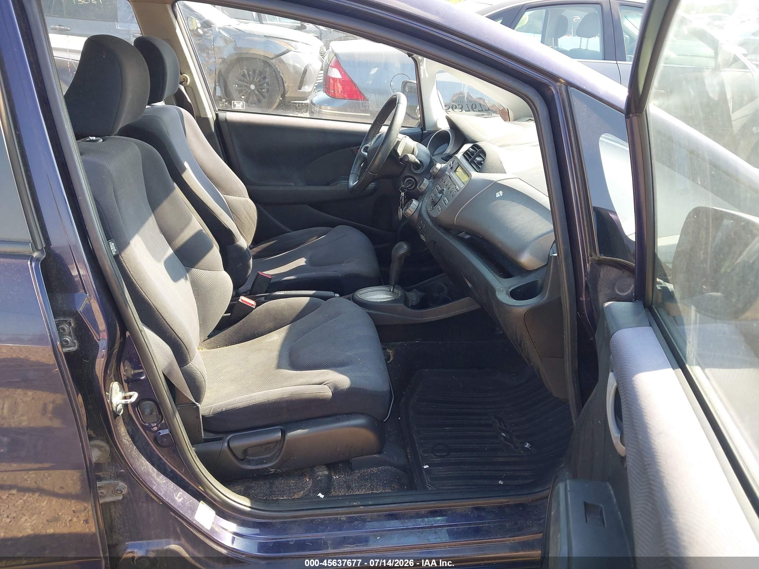2010 Honda Fit Sport Фиолетовый vin: JHMGE8H48AC008514