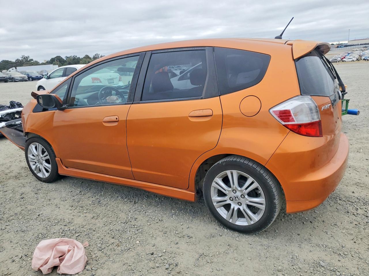 2010 Honda Fit Sport Оранжевый vin: JHMGE8H48AC013776