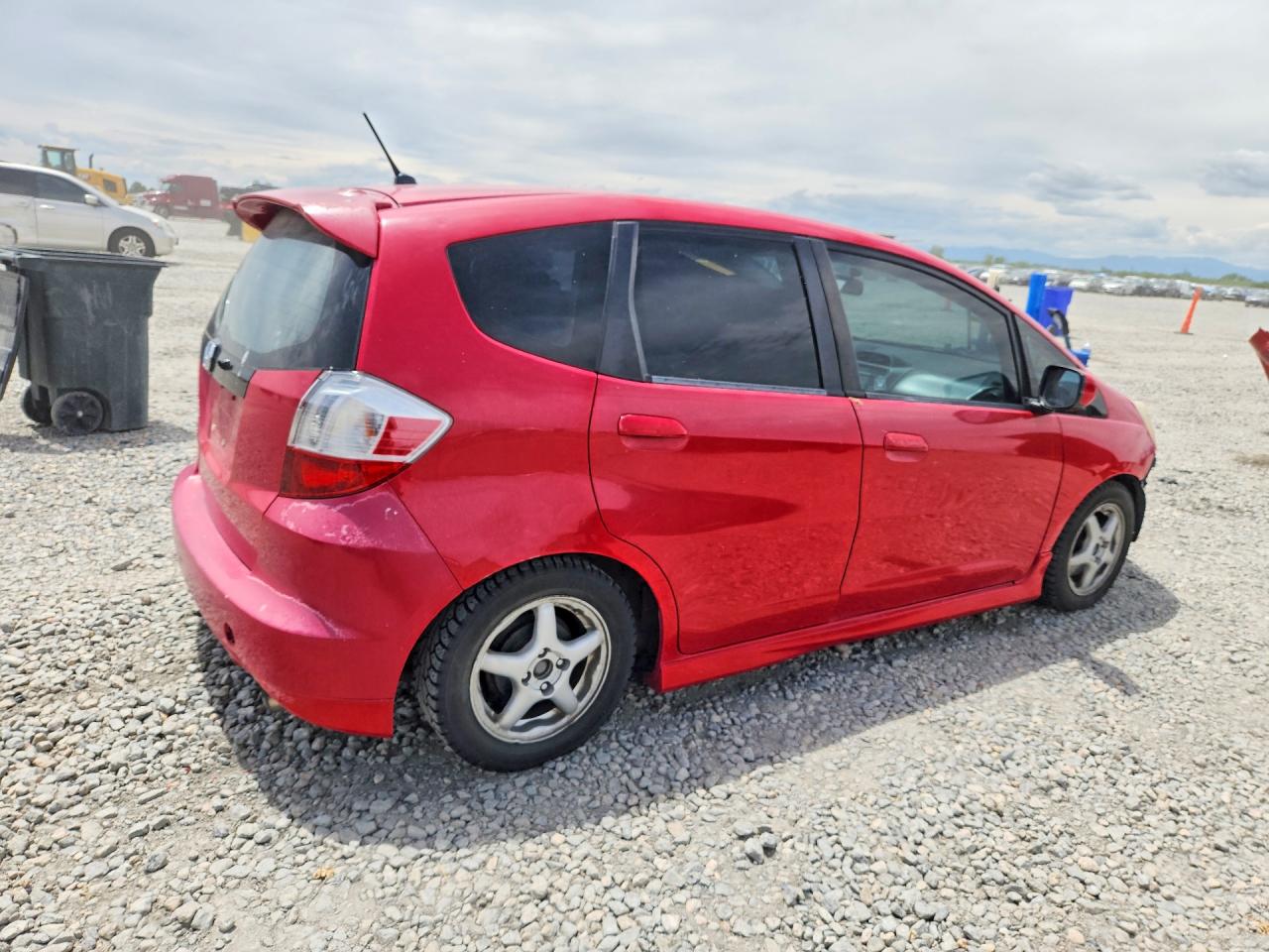 2010 Honda Fit Sport Red vin: JHMGE8H48AC015737