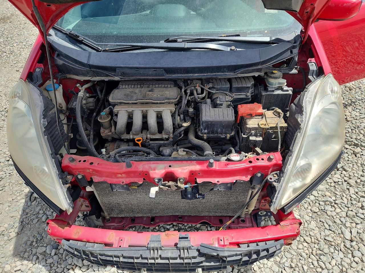 2010 Honda Fit Sport Red vin: JHMGE8H48AC015737