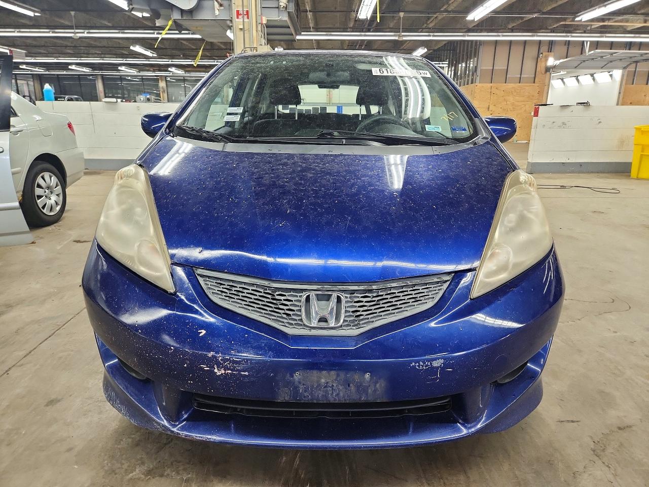 2010 Honda Fit Sport Blue vin: JHMGE8H48AC025023