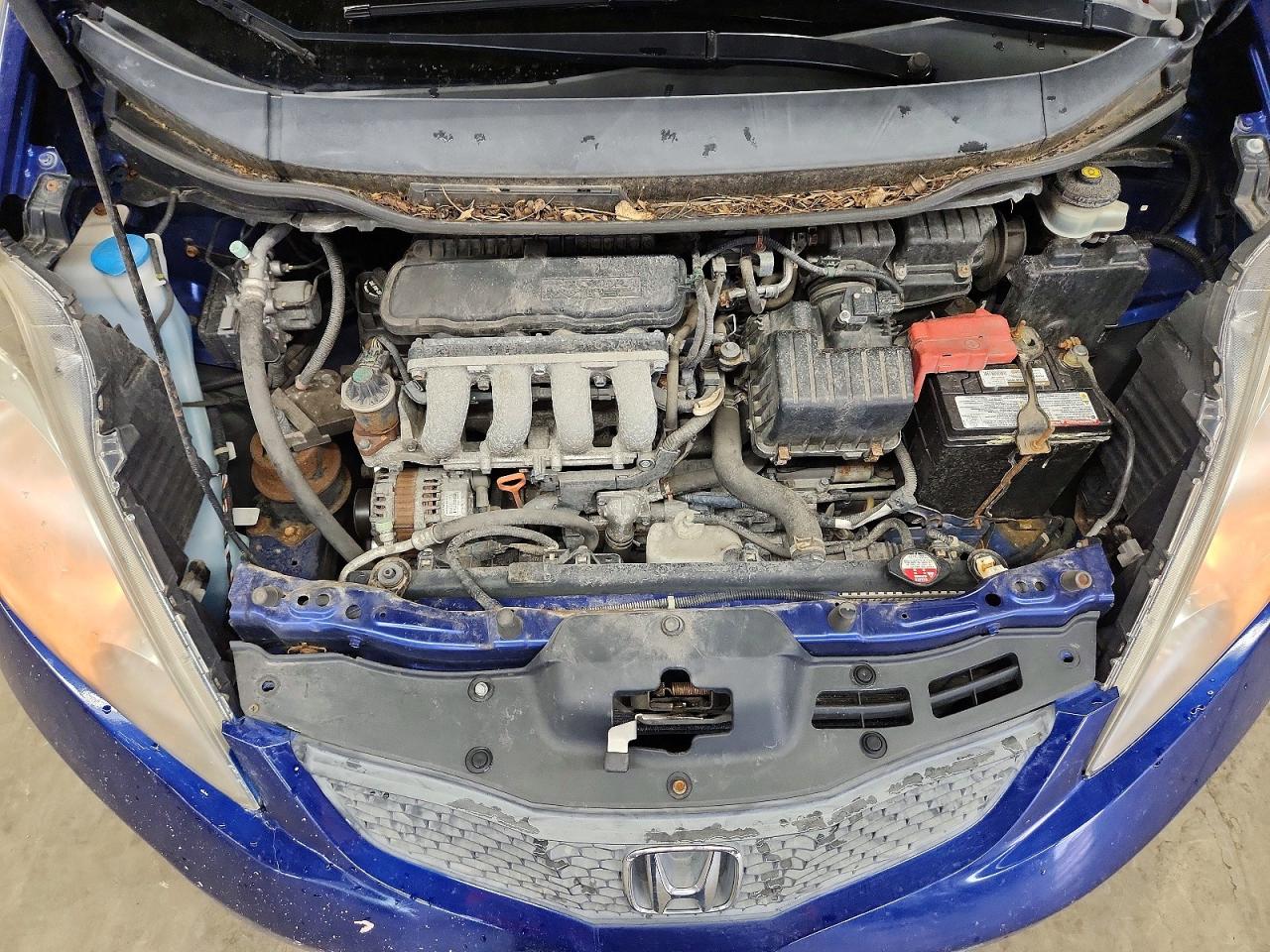 2010 Honda Fit Sport Blue vin: JHMGE8H48AC025023