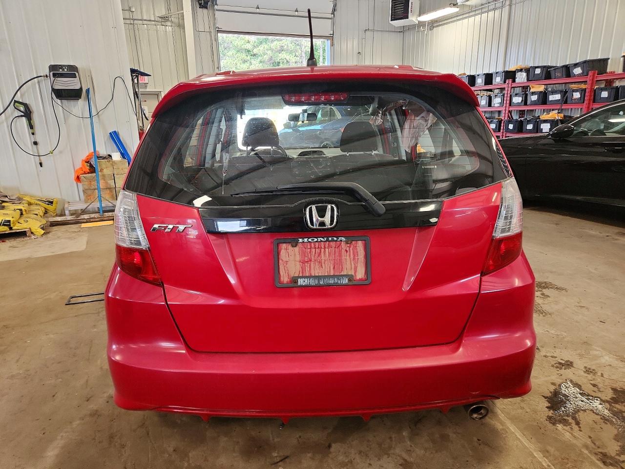 2010 Honda Fit Sport Красный vin: JHMGE8H48AC029427
