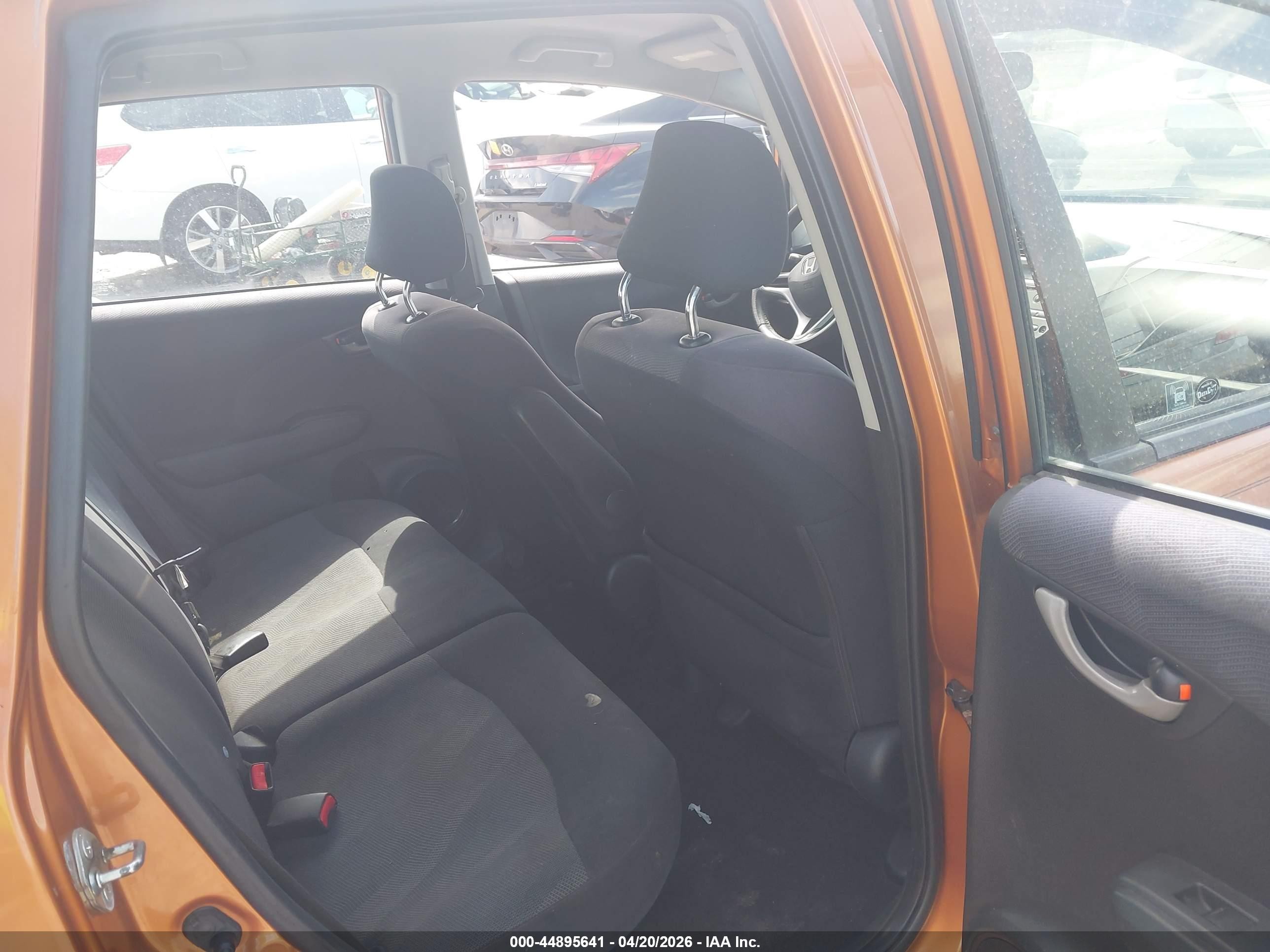 2010 Honda Fit Sport Orange vin: JHMGE8H48AS000936