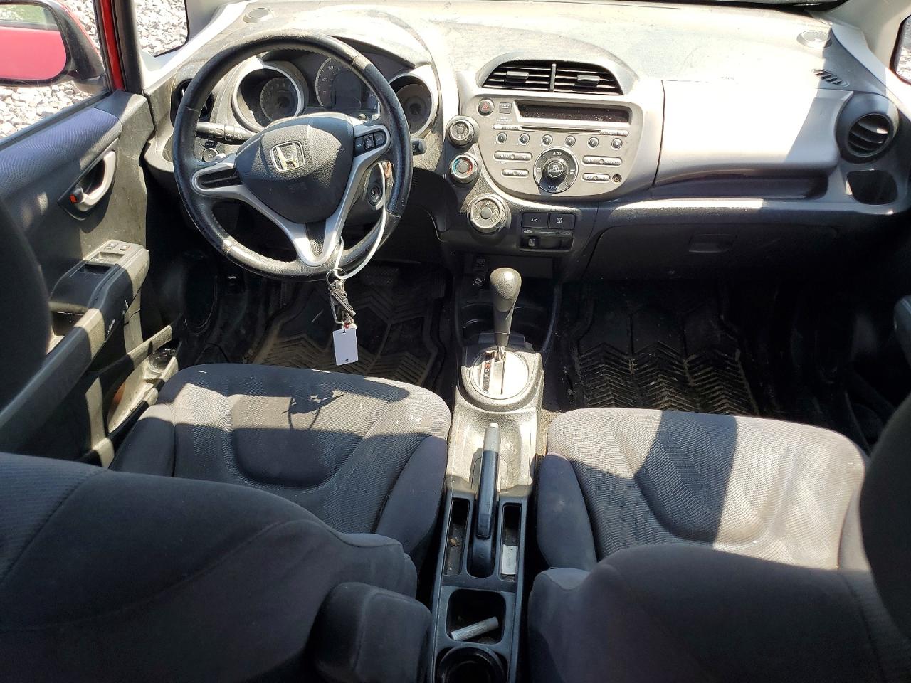 2010 Honda Fit Sport Red vin: JHMGE8H48AS002251