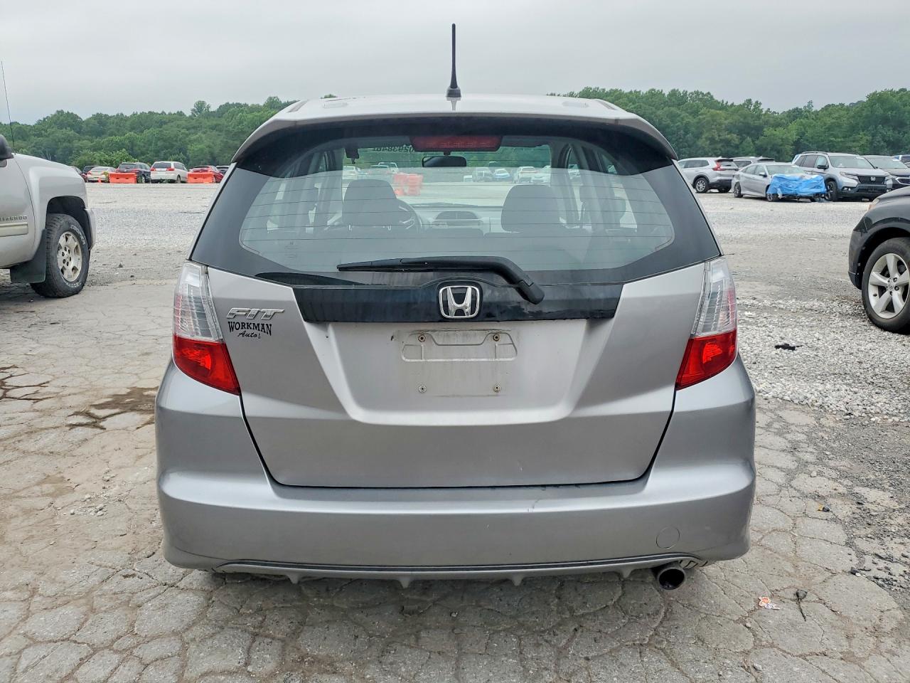 2010 Honda Fit Sport Silver vin: JHMGE8H48AS015386