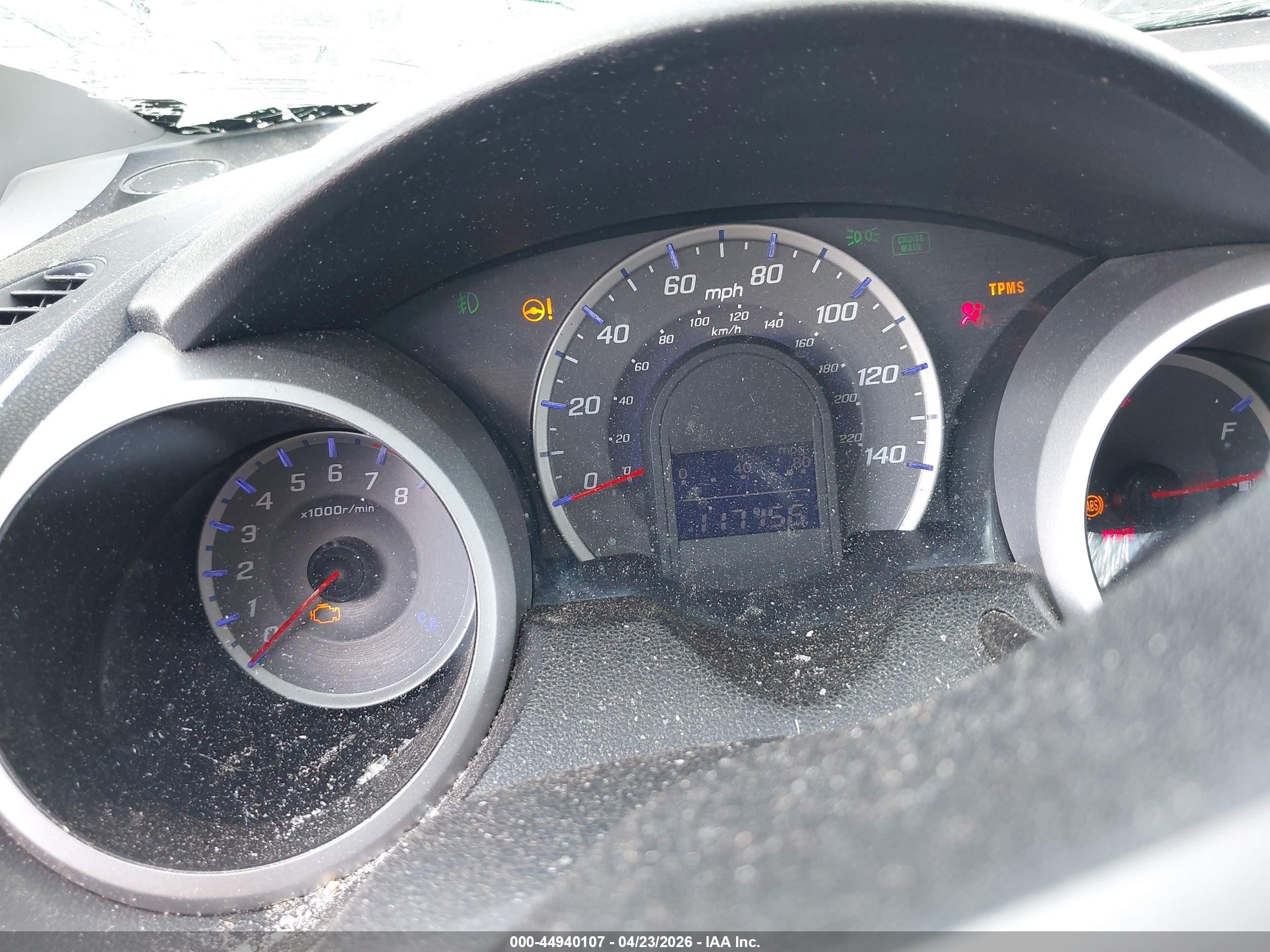 2010 Honda Fit Sport Gray vin: JHMGE8H48AS027439