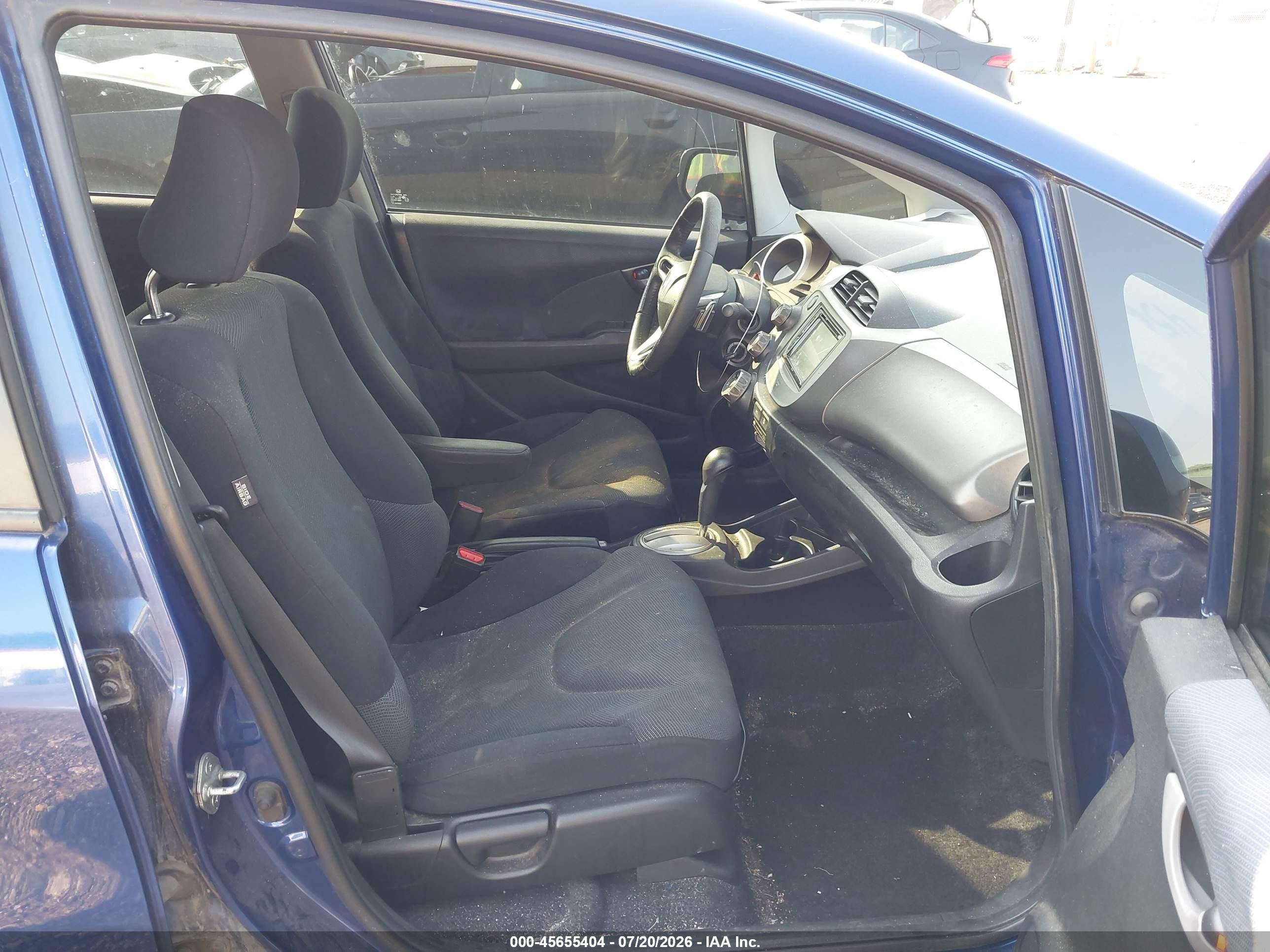 2010 Honda Fit Sport Blue vin: JHMGE8H48AT024163