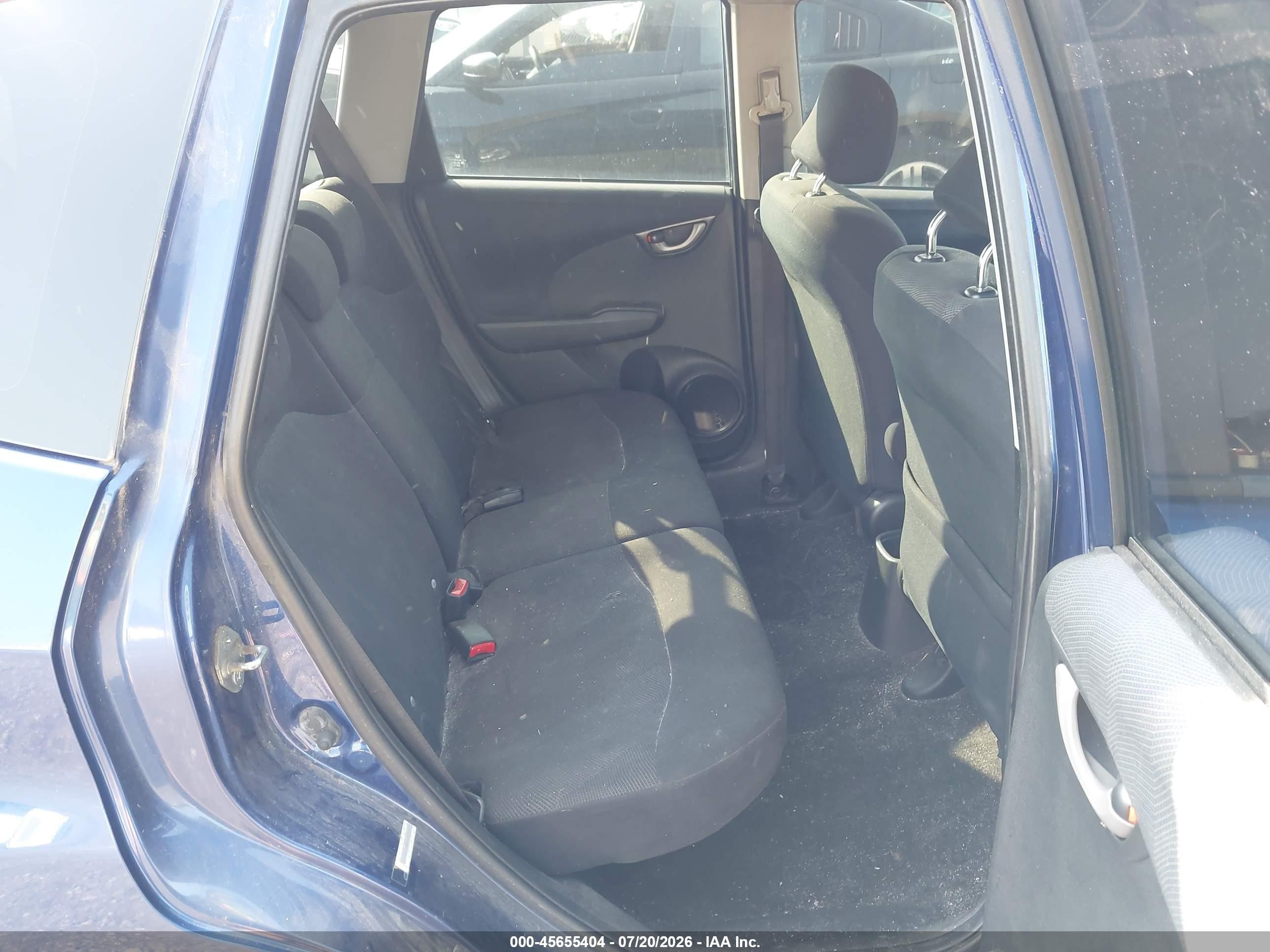 2010 Honda Fit Sport Blue vin: JHMGE8H48AT024163