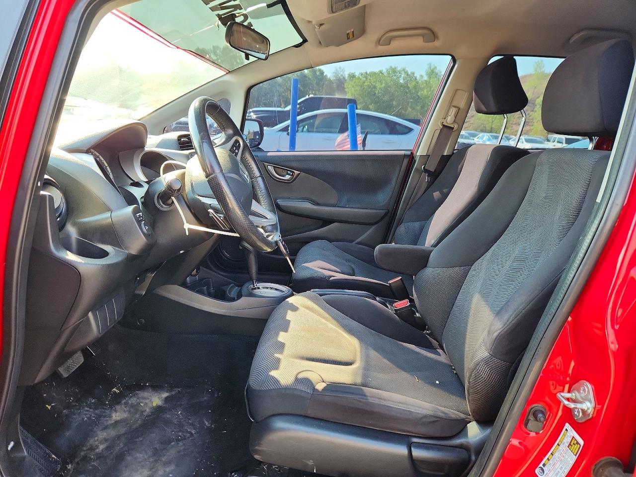 2010 Honda Fit Sport Red vin: JHMGE8H49AC003628