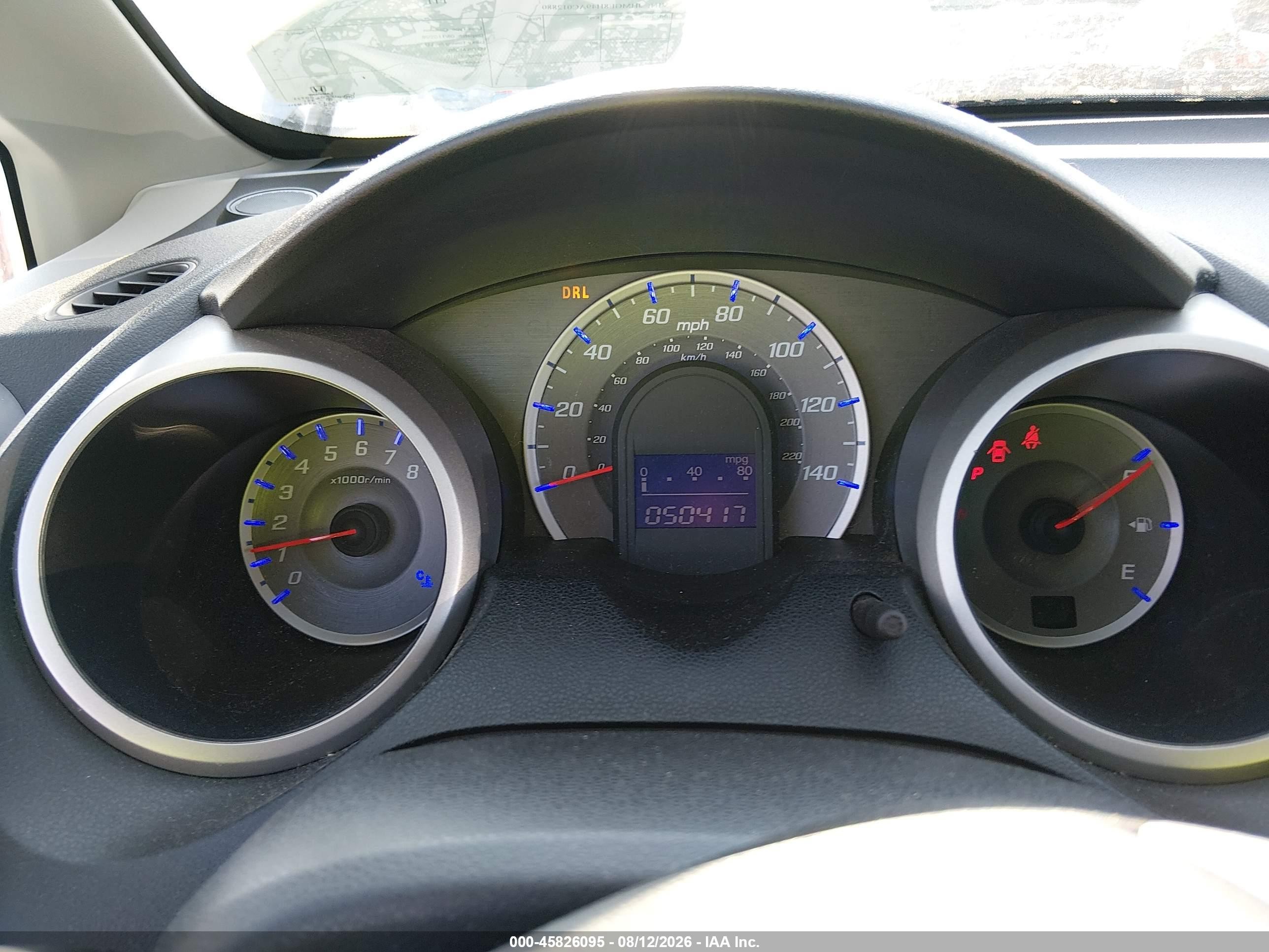 2010 Honda Fit Sport Серебряный vin: JHMGE8H49AC012880