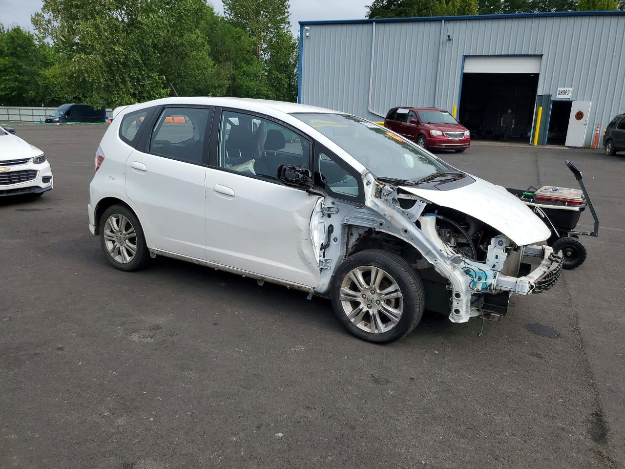 2010 Honda Fit Sport White vin: JHMGE8H49AC024902