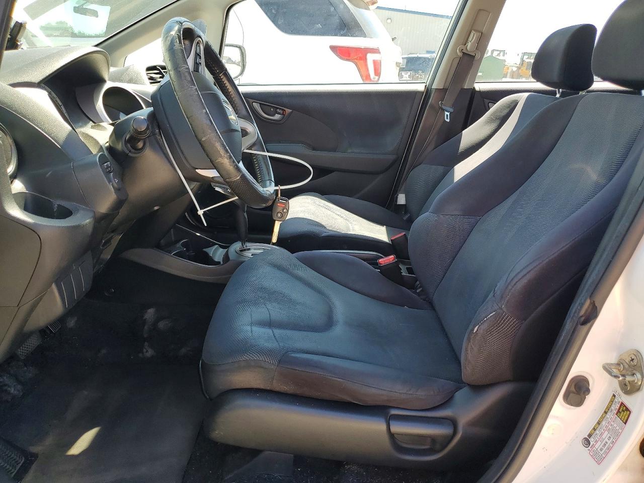 2010 Honda Fit Sport White vin: JHMGE8H49AC034135