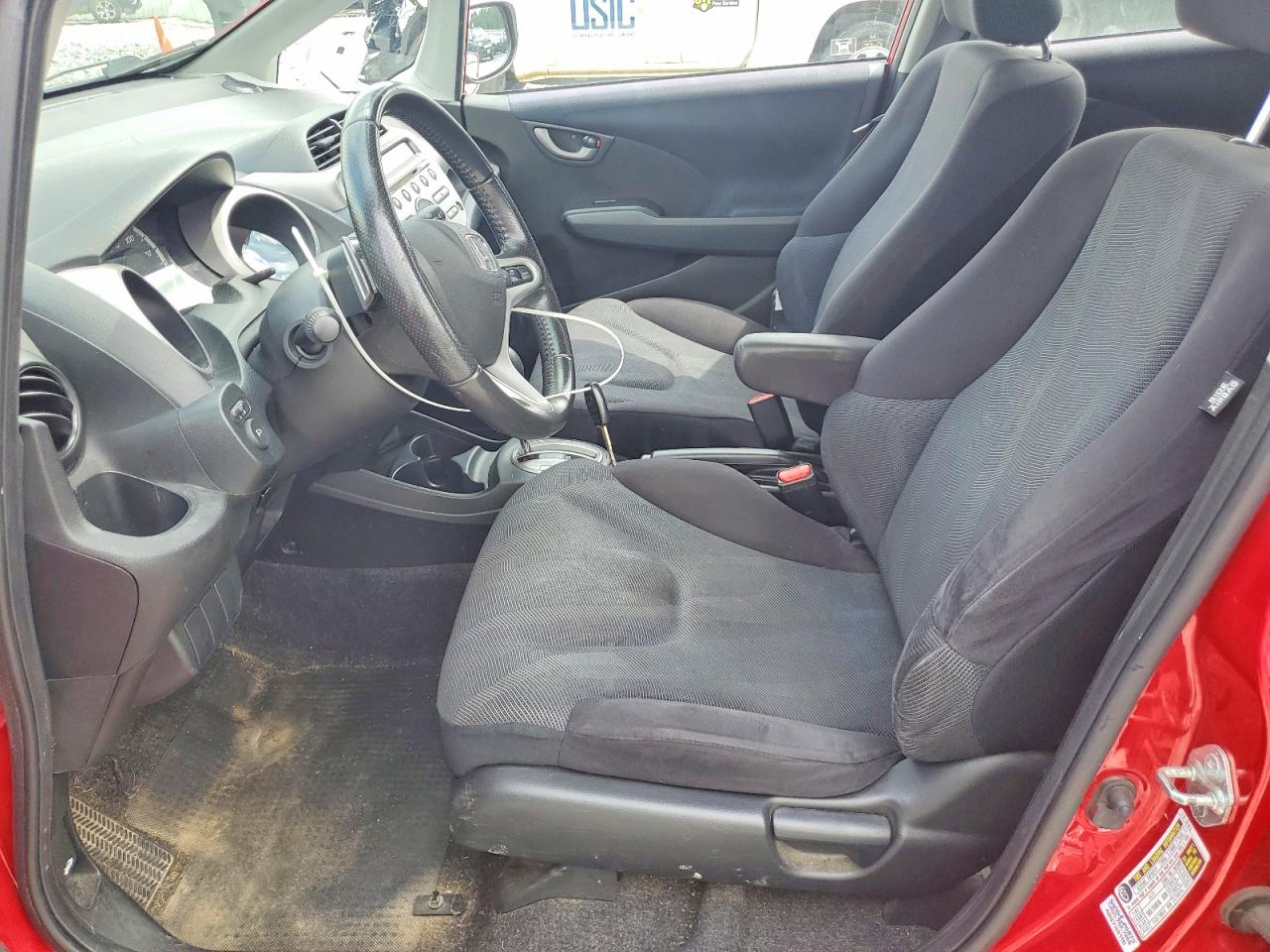 2010 Honda Fit Sport Красный vin: JHMGE8H49AC040730