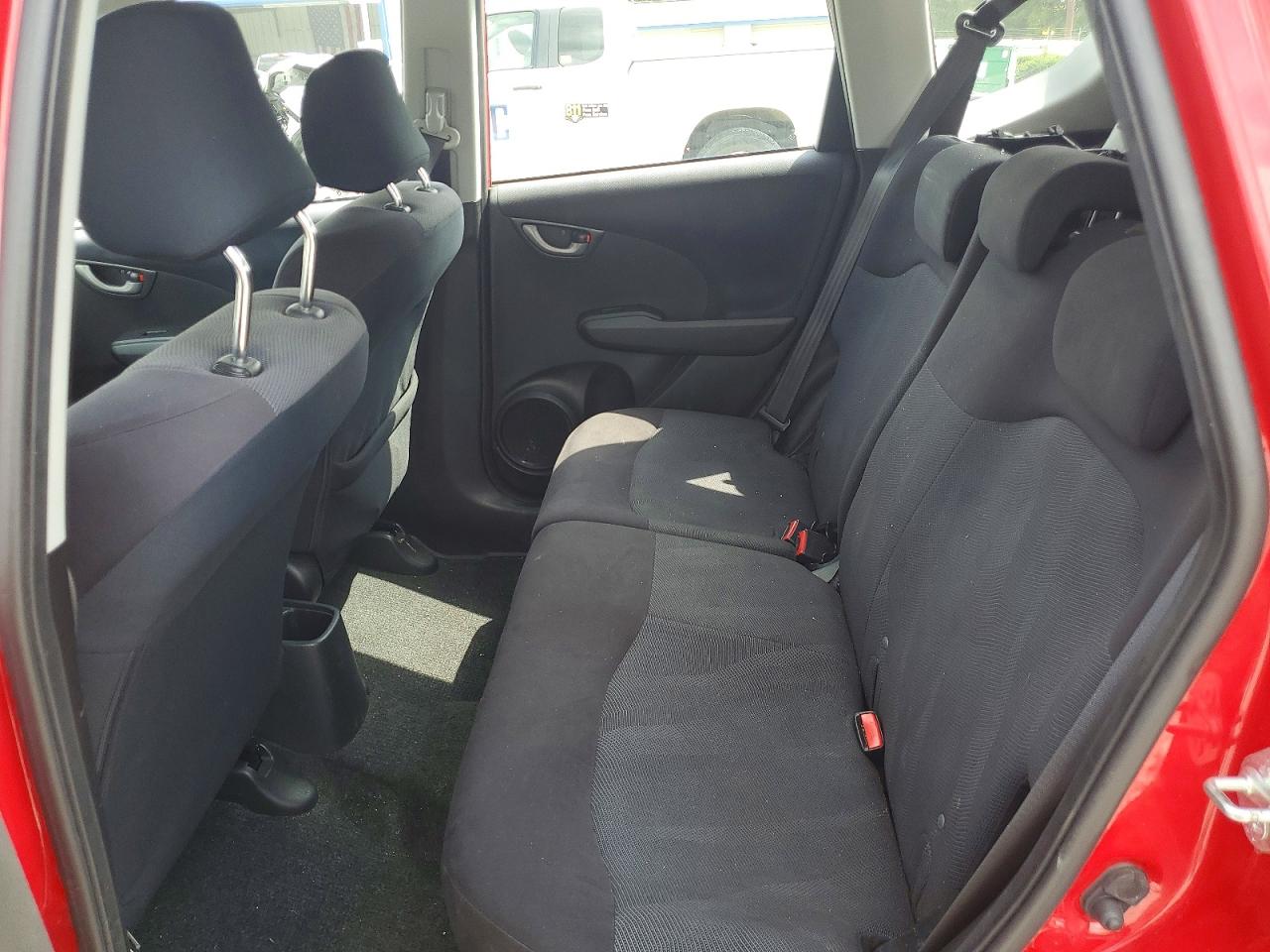 2010 Honda Fit Sport Красный vin: JHMGE8H49AC040730