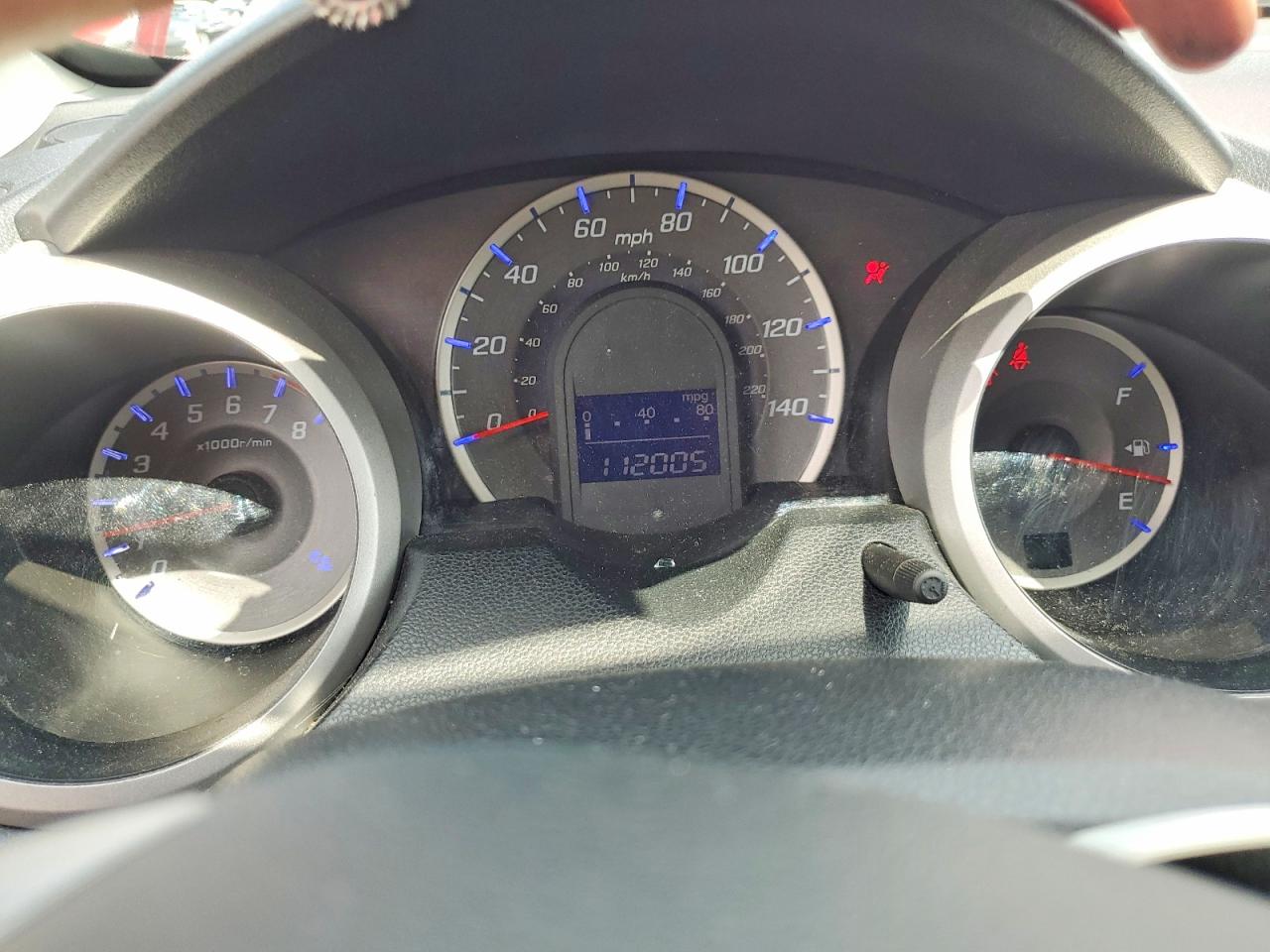2010 Honda Fit Sport Красный vin: JHMGE8H49AC040730