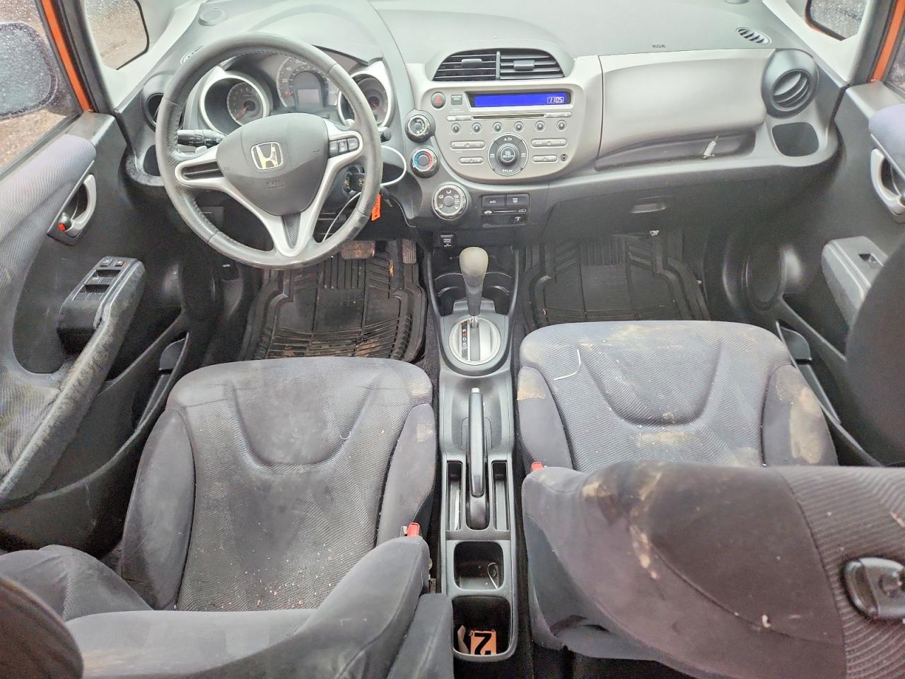 2010 Honda Fit Sport Orange vin: JHMGE8H49AS006308