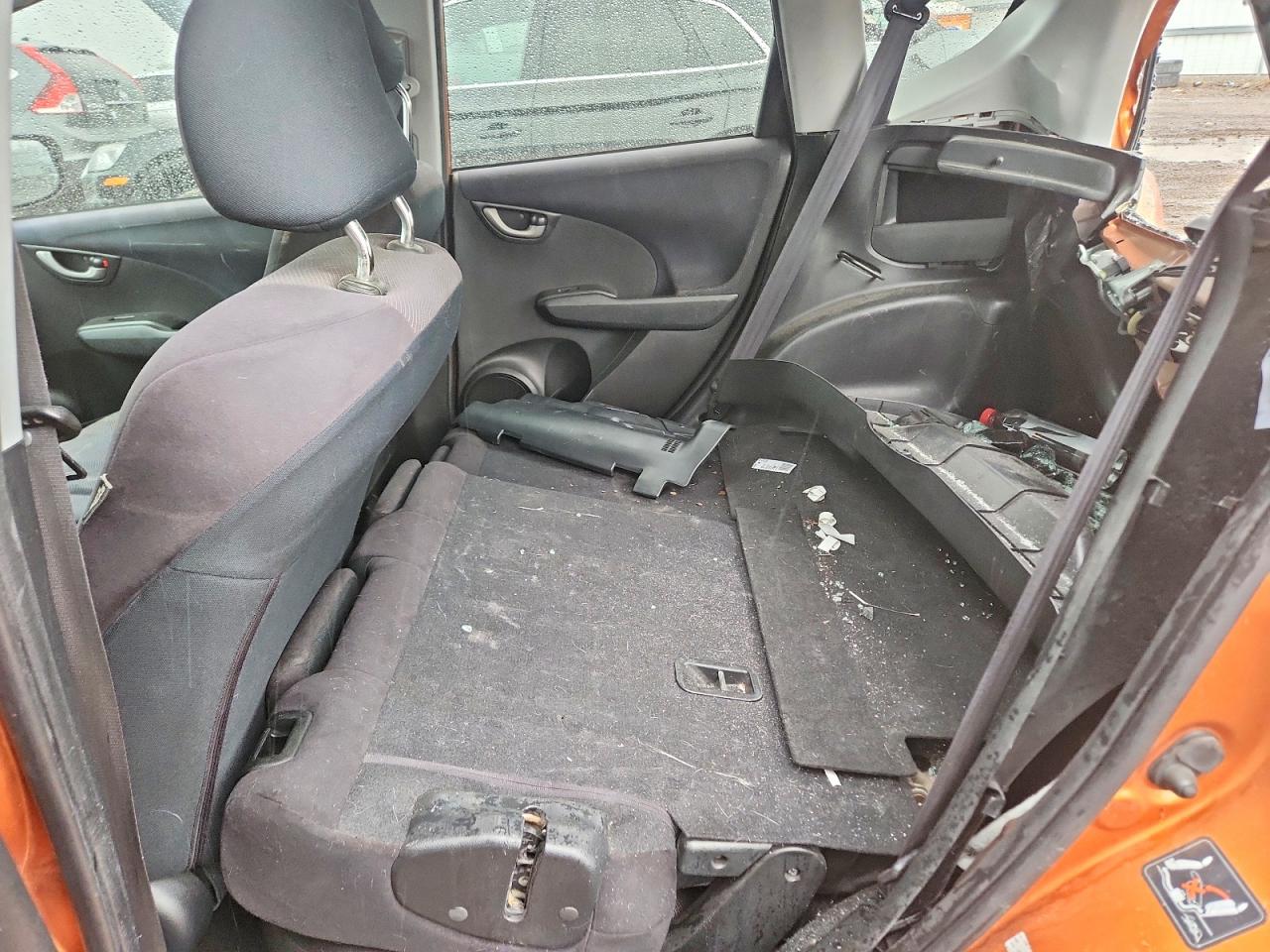 2010 Honda Fit Sport Orange vin: JHMGE8H49AS006308