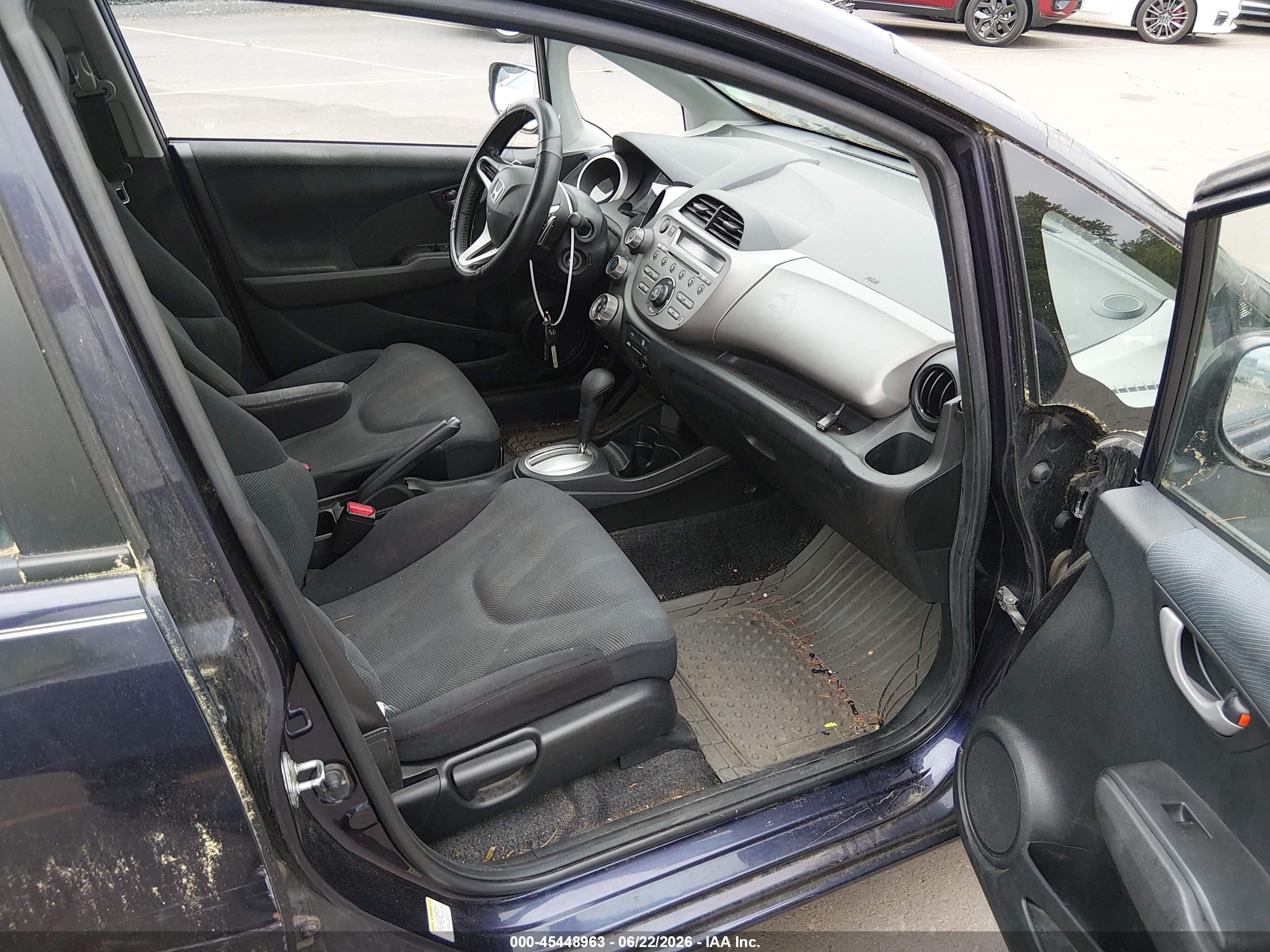 2010 Honda Fit Sport Dark Blue vin: JHMGE8H4XAC009180