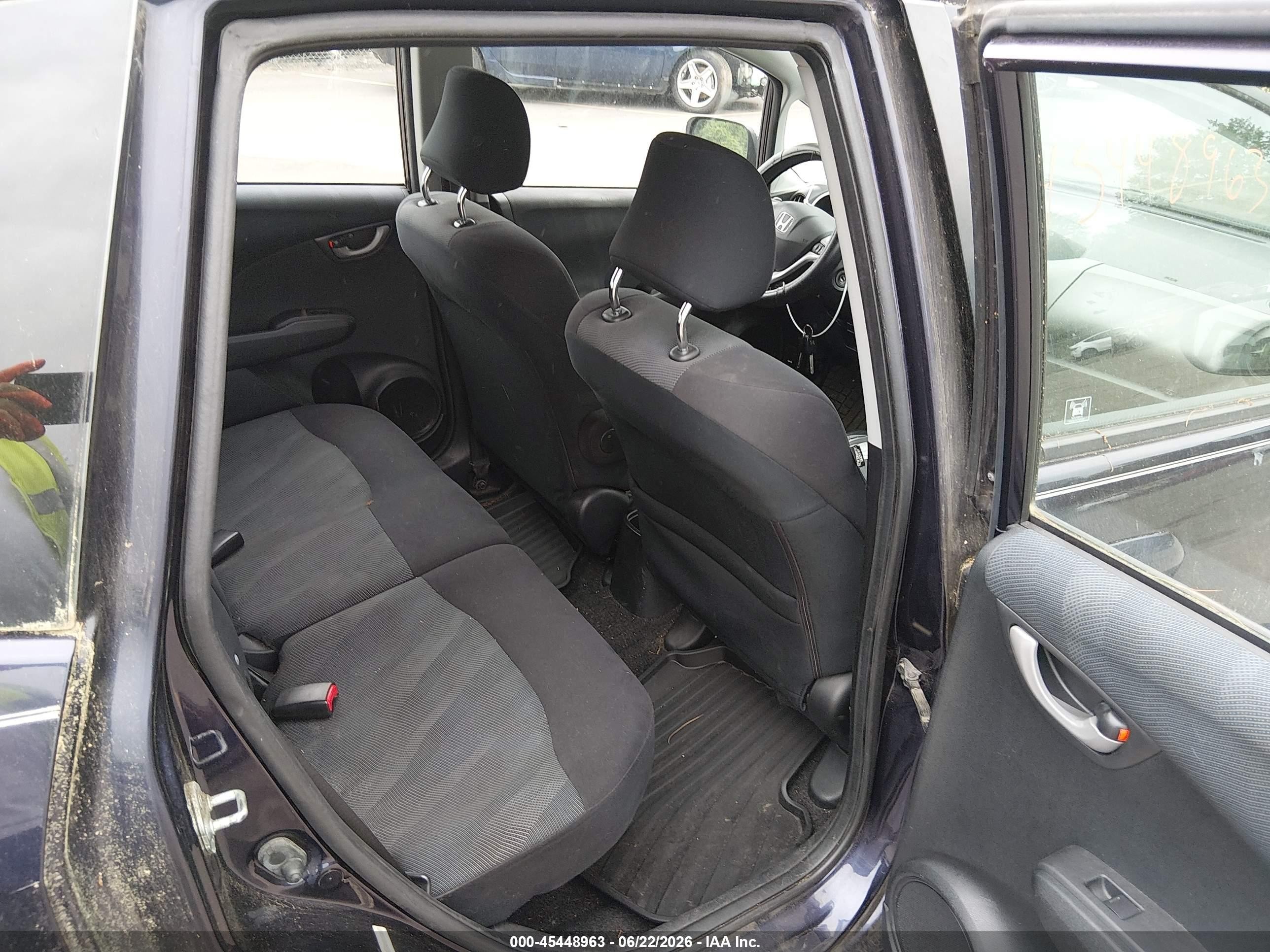 2010 Honda Fit Sport Dark Blue vin: JHMGE8H4XAC009180