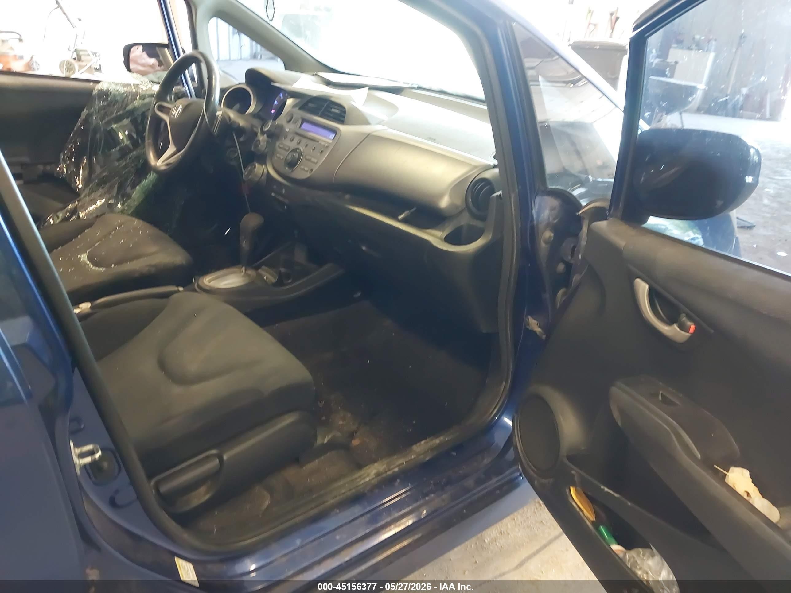 2010 Honda Fit Sport Blue vin: JHMGE8H4XAC024567