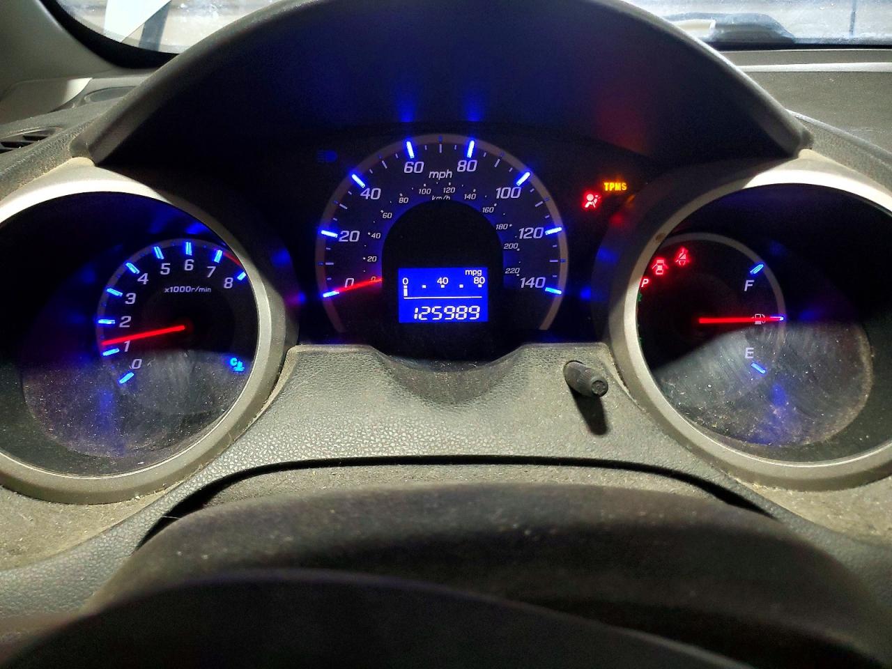 2010 Honda Fit Sport Blue vin: JHMGE8H4XAC025251