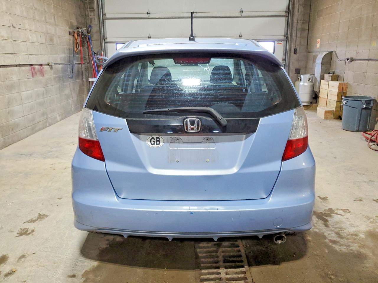 2010 Honda Fit Sport Blue vin: JHMGE8H4XAC025251