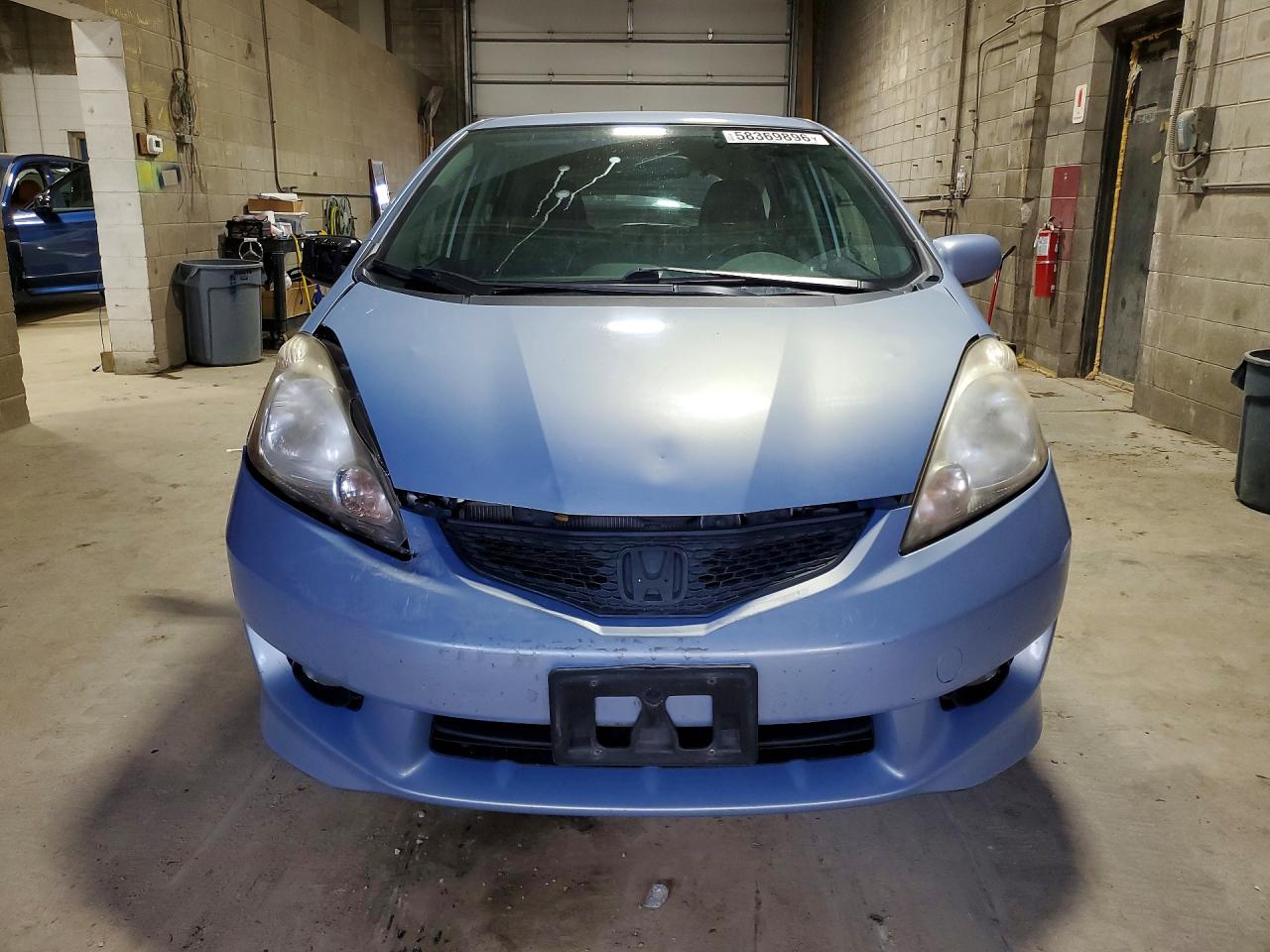 2010 Honda Fit Sport Blue vin: JHMGE8H4XAC025251