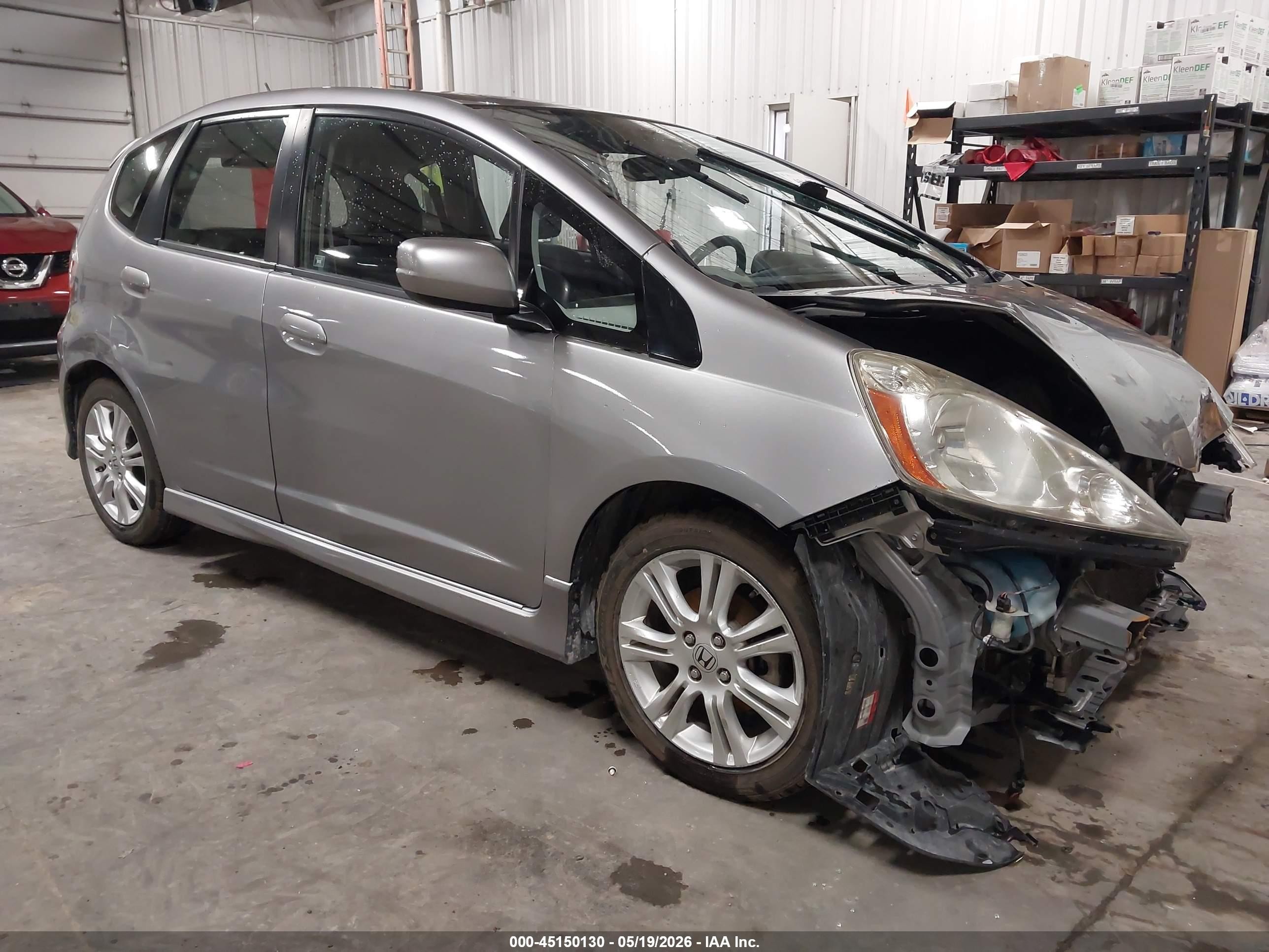 2010 Honda Fit Sport Silver vin: JHMGE8H4XAC036265
