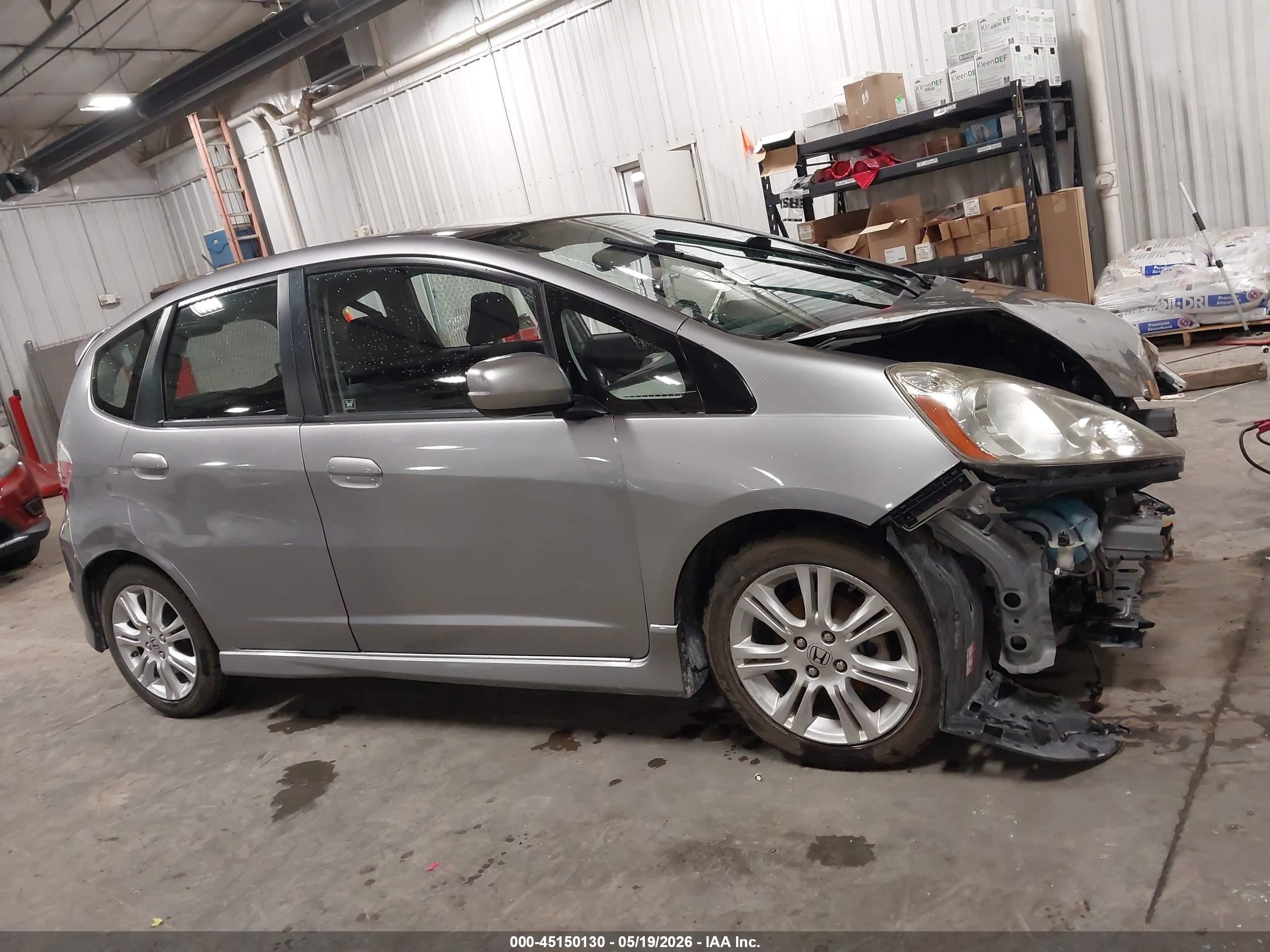 2010 Honda Fit Sport Silver vin: JHMGE8H4XAC036265