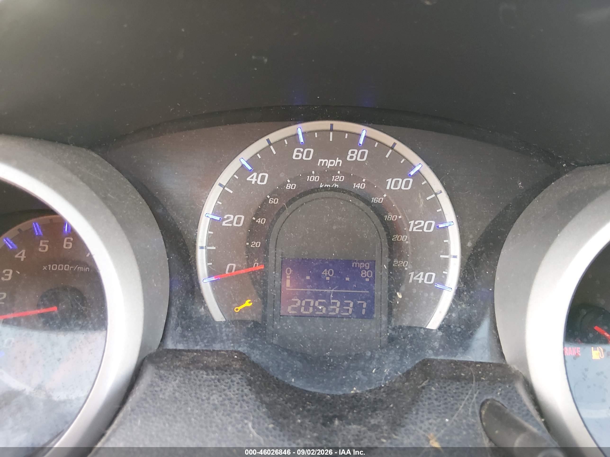 2010 Honda Fit Sport Синий vin: JHMGE8H4XAS006527