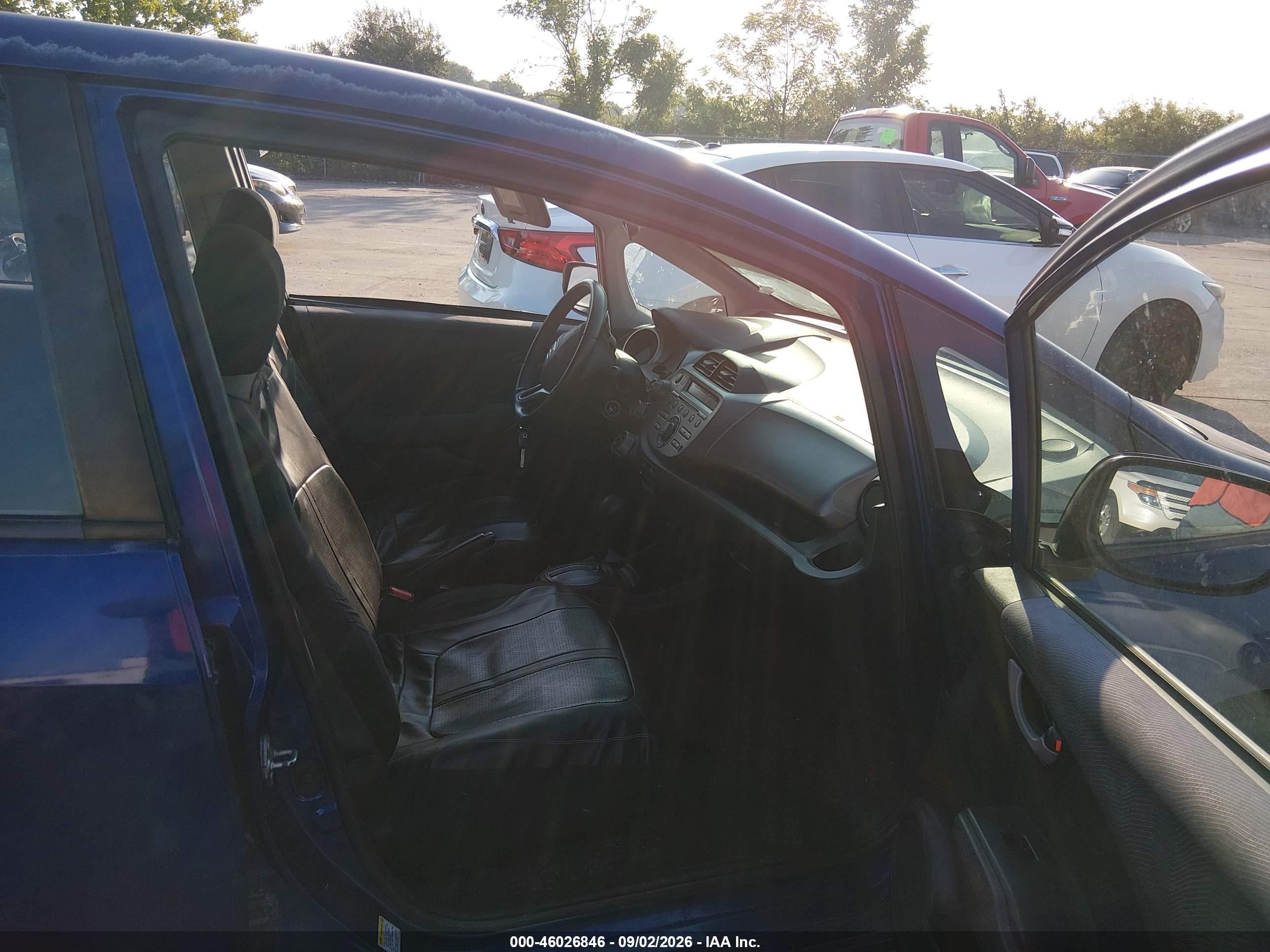 2010 Honda Fit Sport Синий vin: JHMGE8H4XAS006527