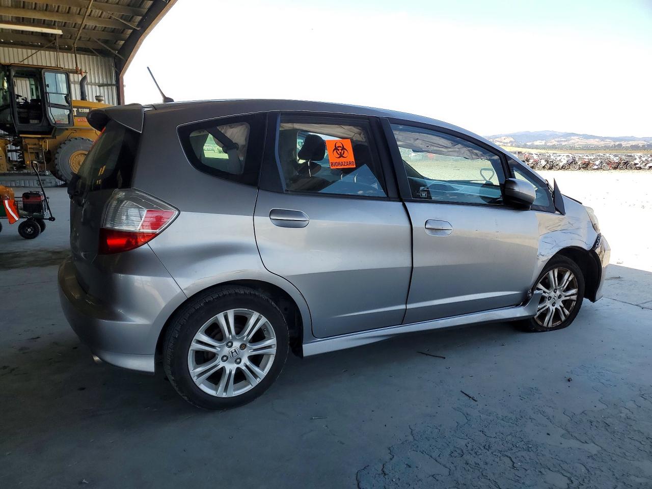 2010 Honda Fit Sport Silver vin: JHMGE8H4XAS007645