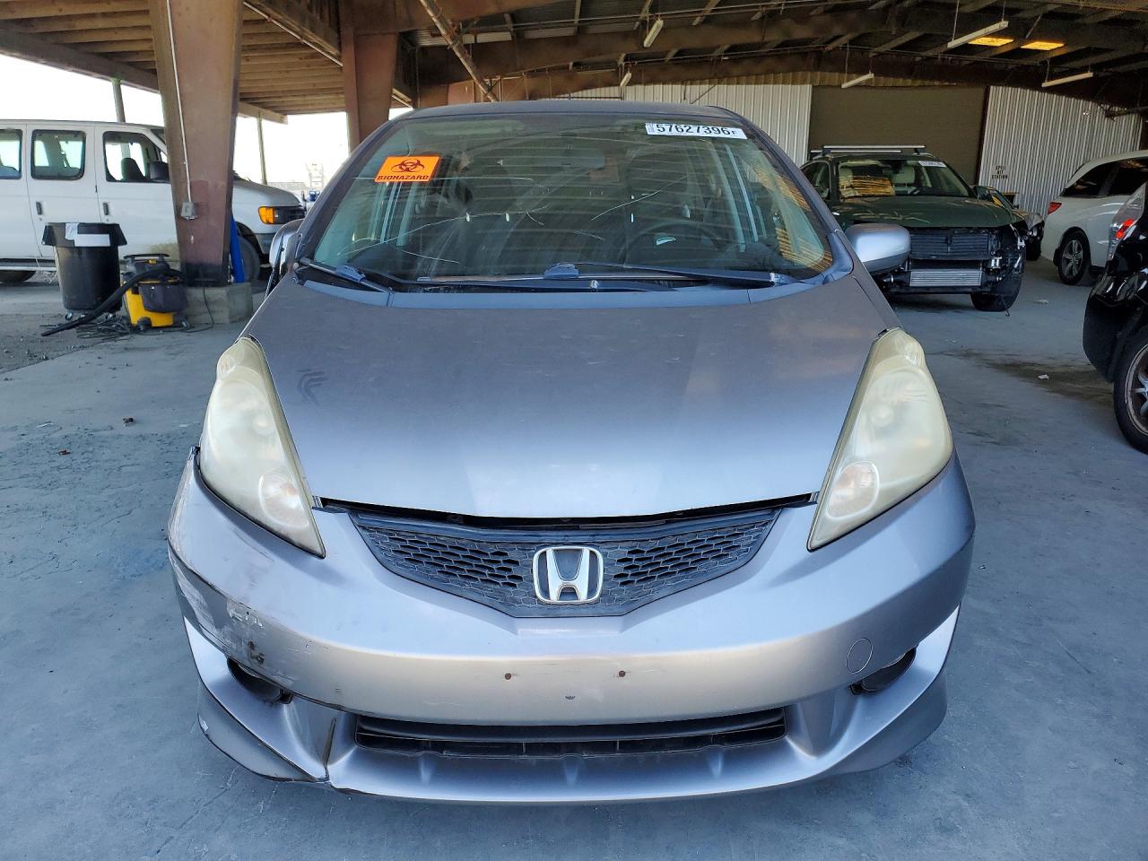 2010 Honda Fit Sport Silver vin: JHMGE8H4XAS007645
