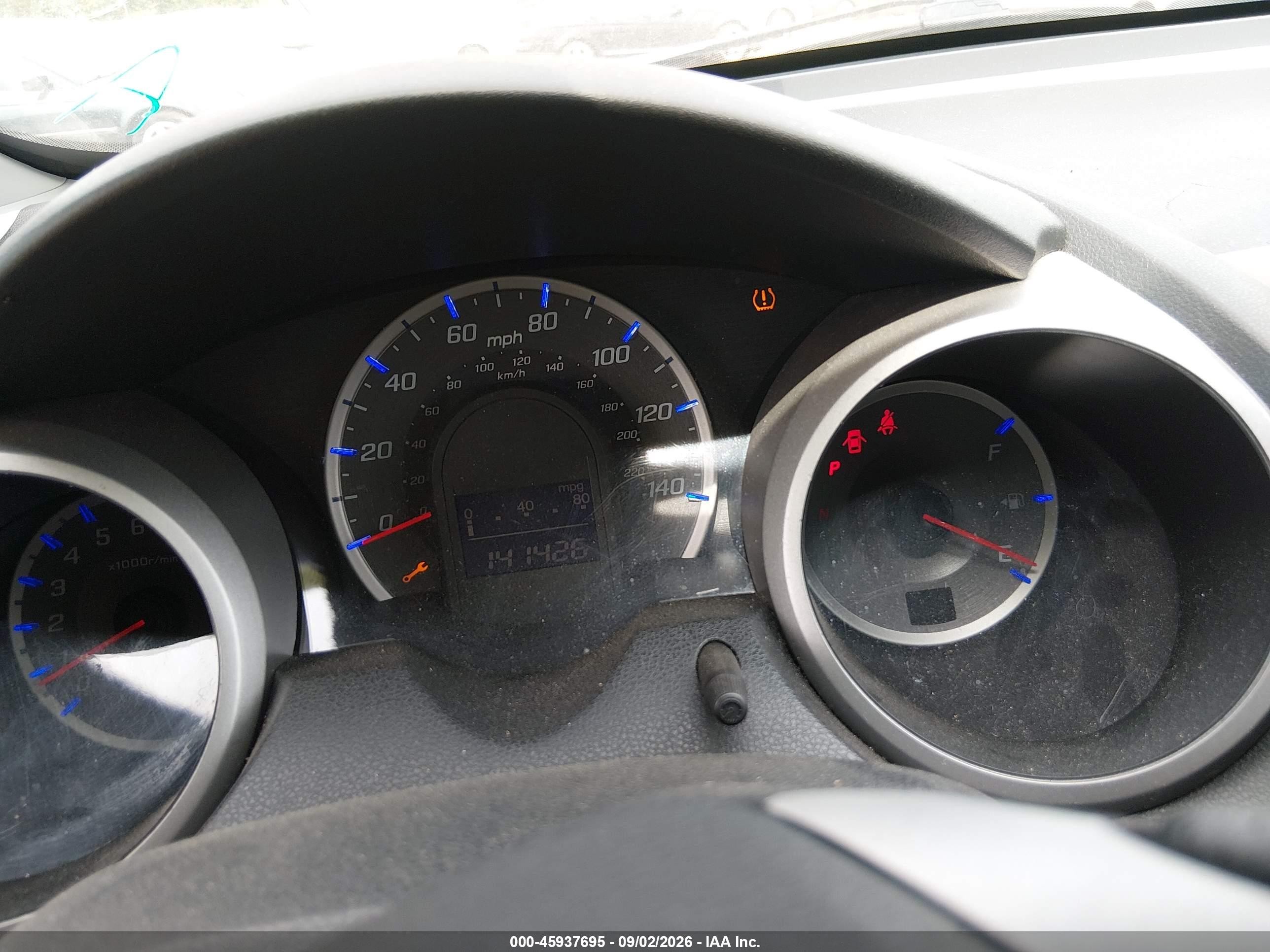 2010 Honda Fit Sport Gray vin: JHMGE8H4XAS016152