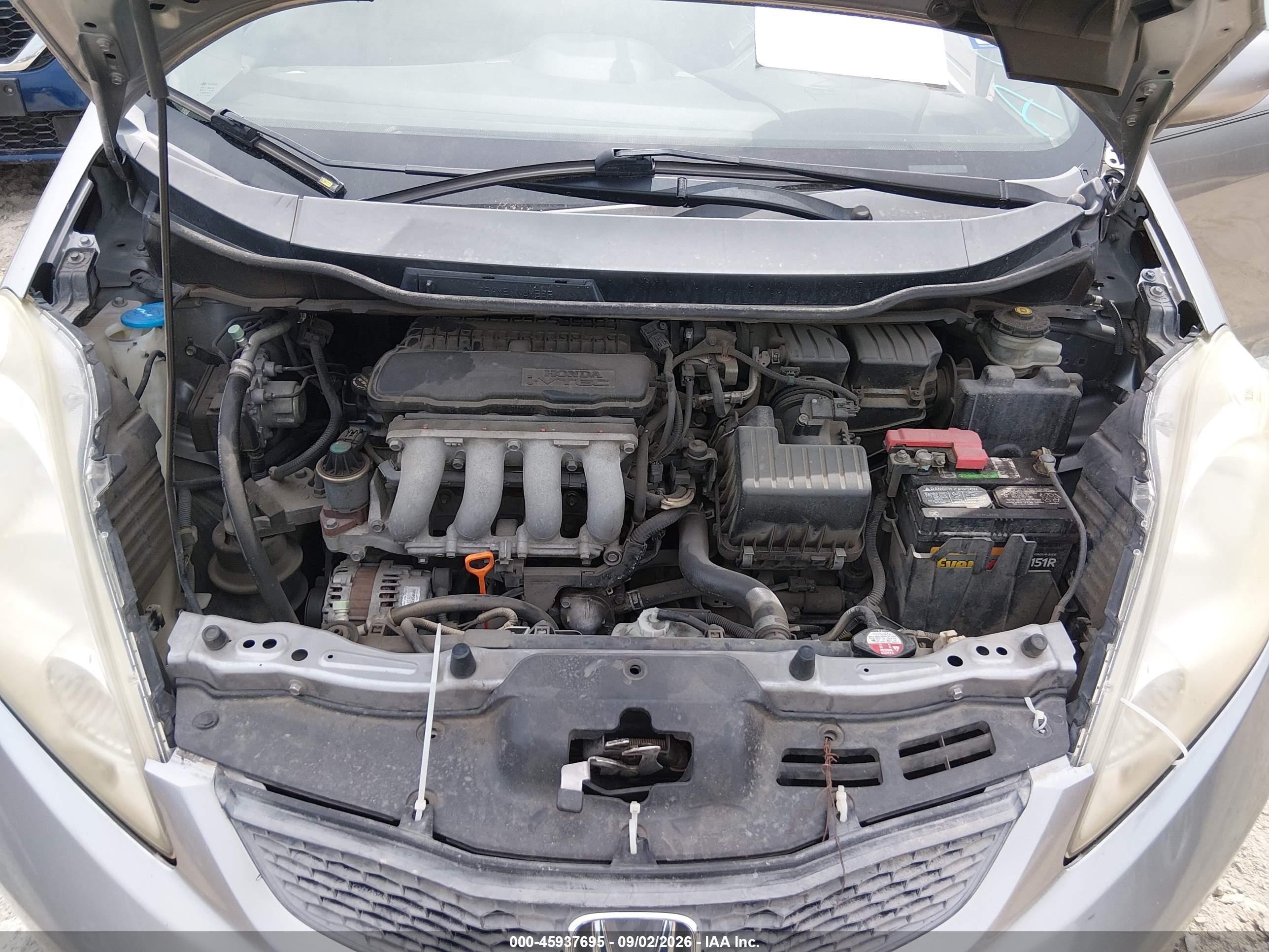 2010 Honda Fit Sport Gray vin: JHMGE8H4XAS016152