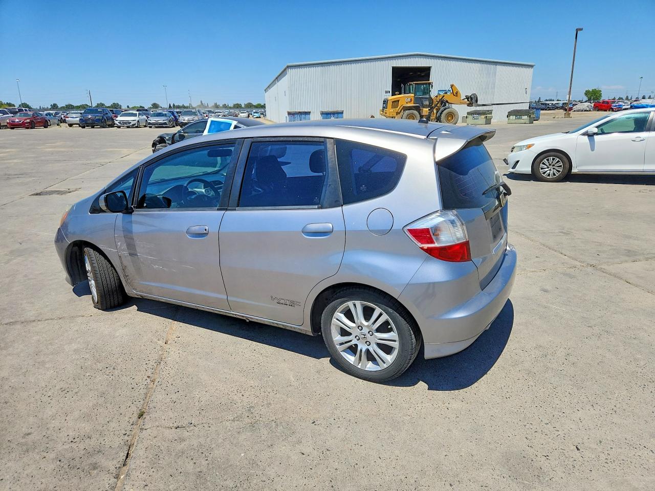 2010 Honda Fit Sport Silver vin: JHMGE8H4XAS016636