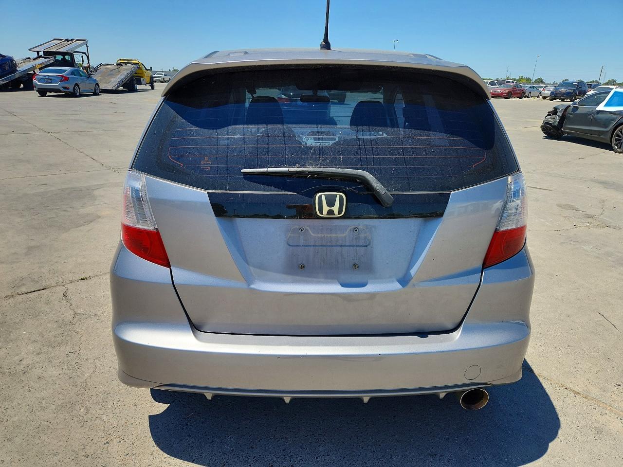 2010 Honda Fit Sport Silver vin: JHMGE8H4XAS016636