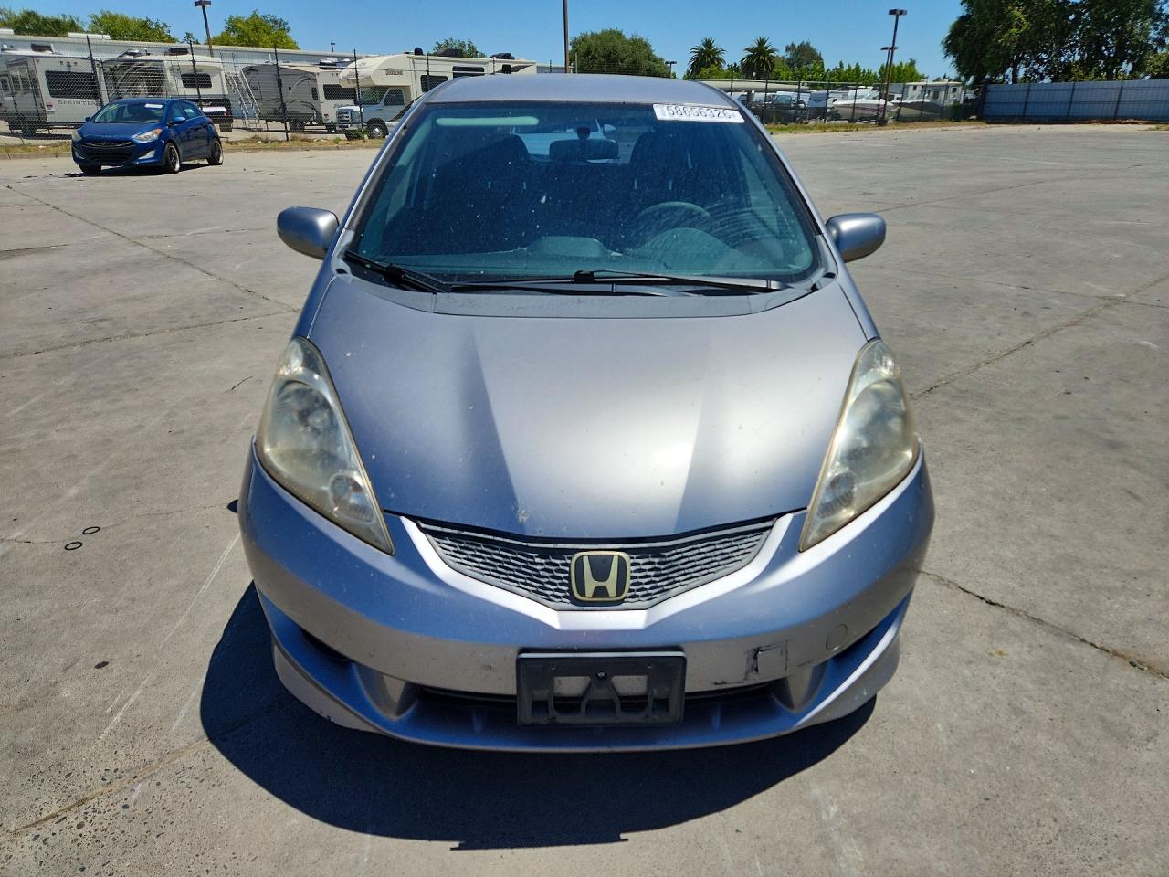 2010 Honda Fit Sport Silver vin: JHMGE8H4XAS016636