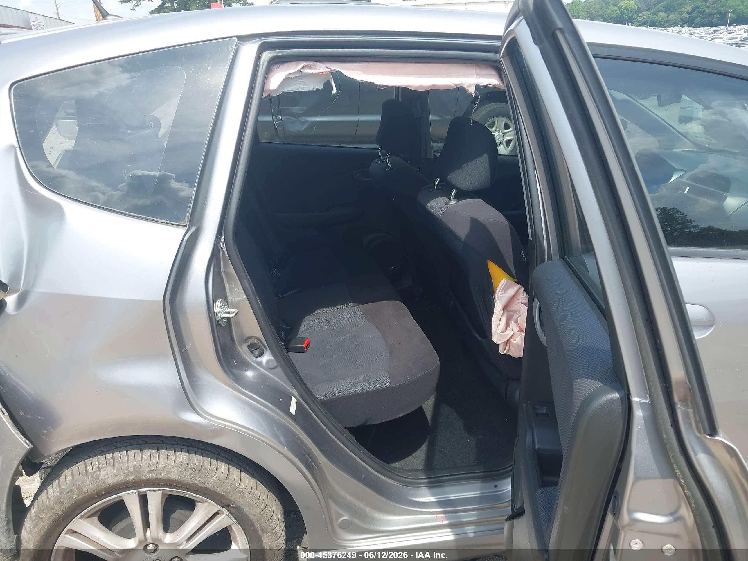 2010 Honda Fit Sport Gray vin: JHMGE8H4XAS021299