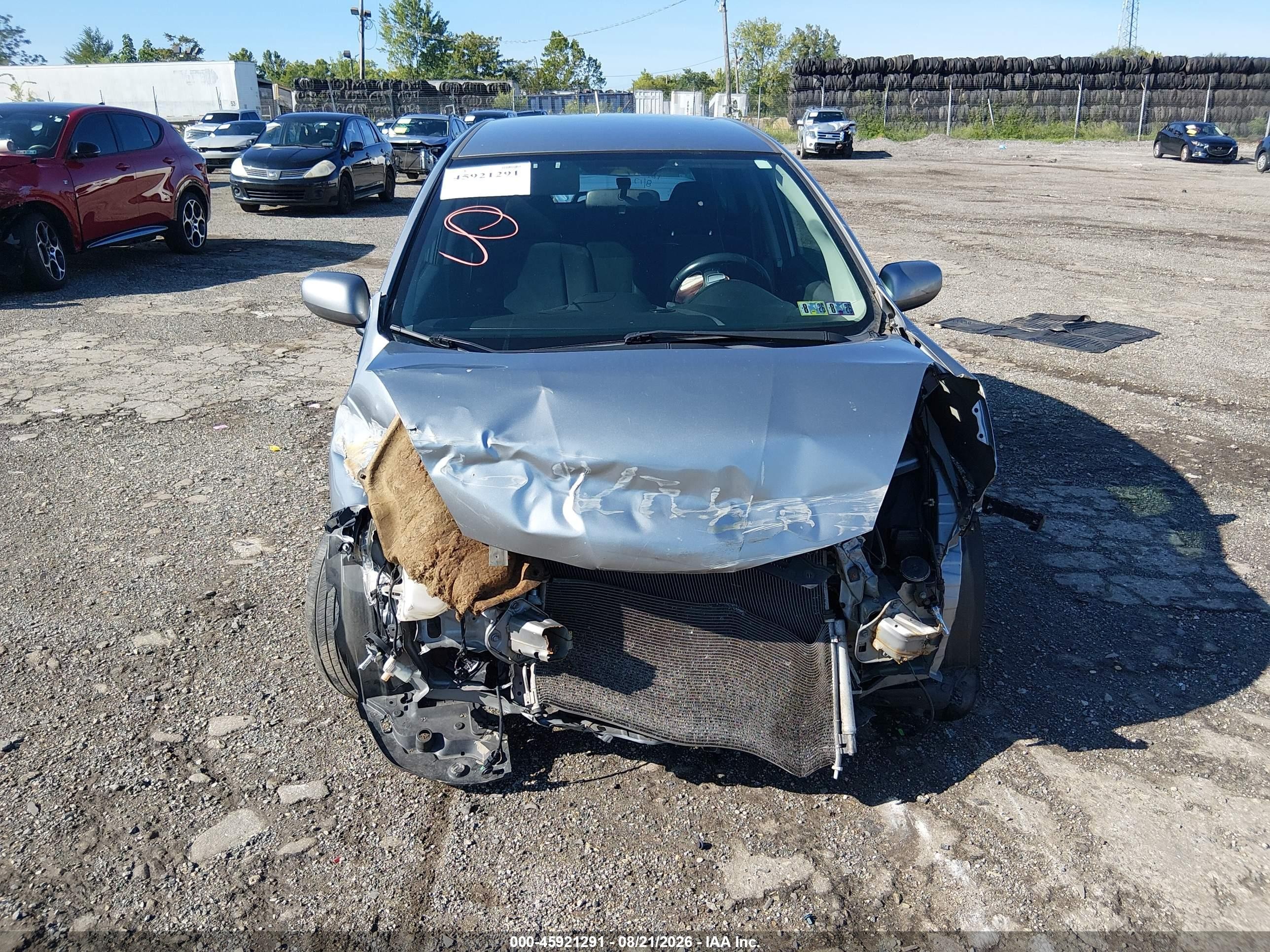 2010 Honda Fit Sport Silver vin: JHMGE8H4XAS021383