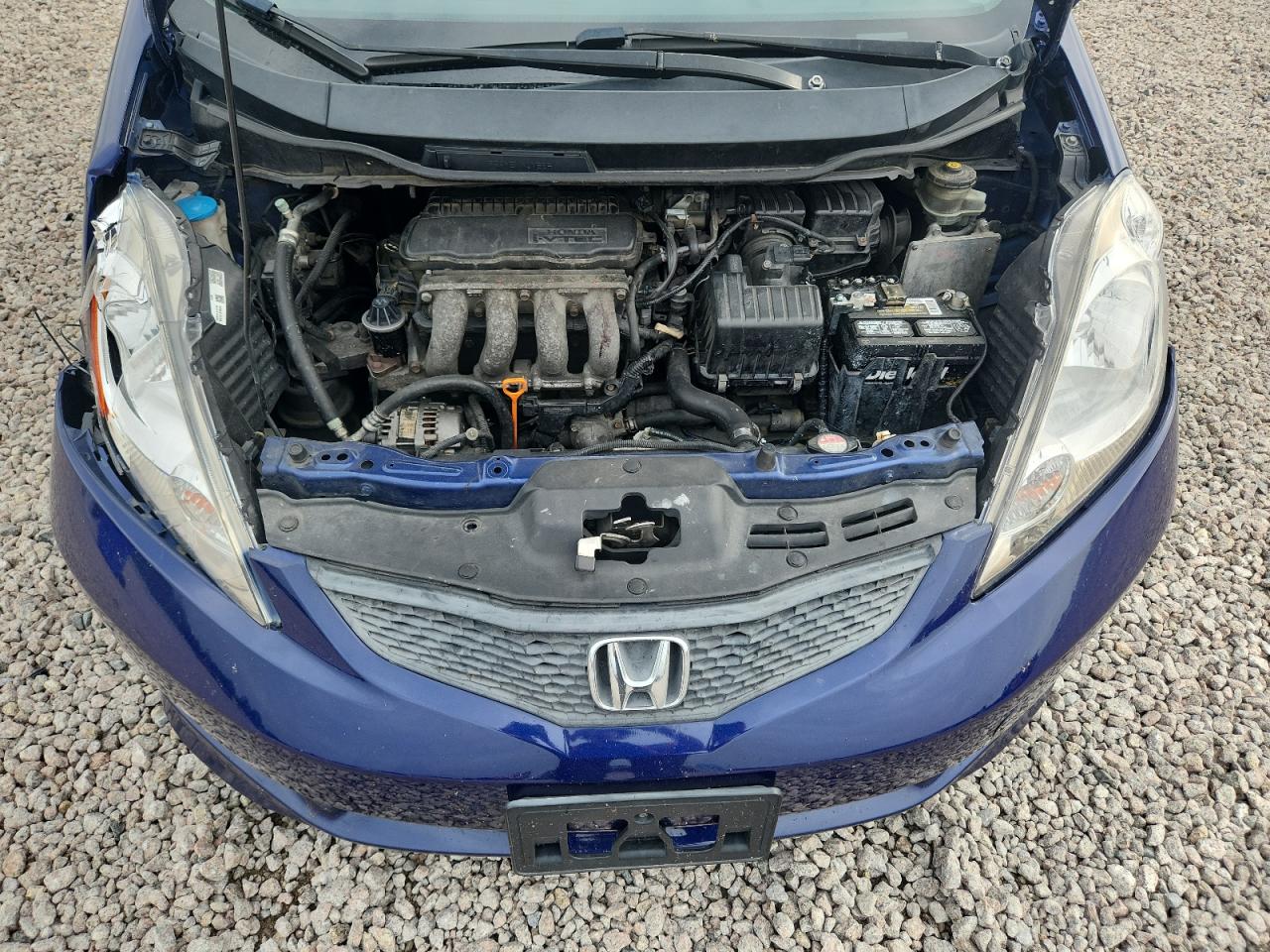2010 Honda Fit Sport Синий vin: JHMGE8H4XAS025658