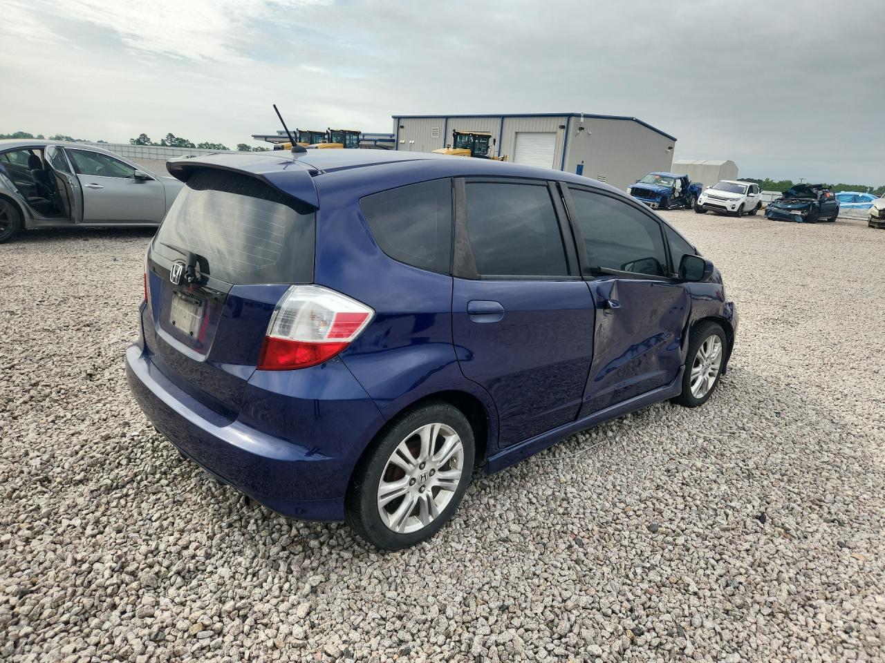 2010 Honda Fit Sport Синий vin: JHMGE8H4XAS025658